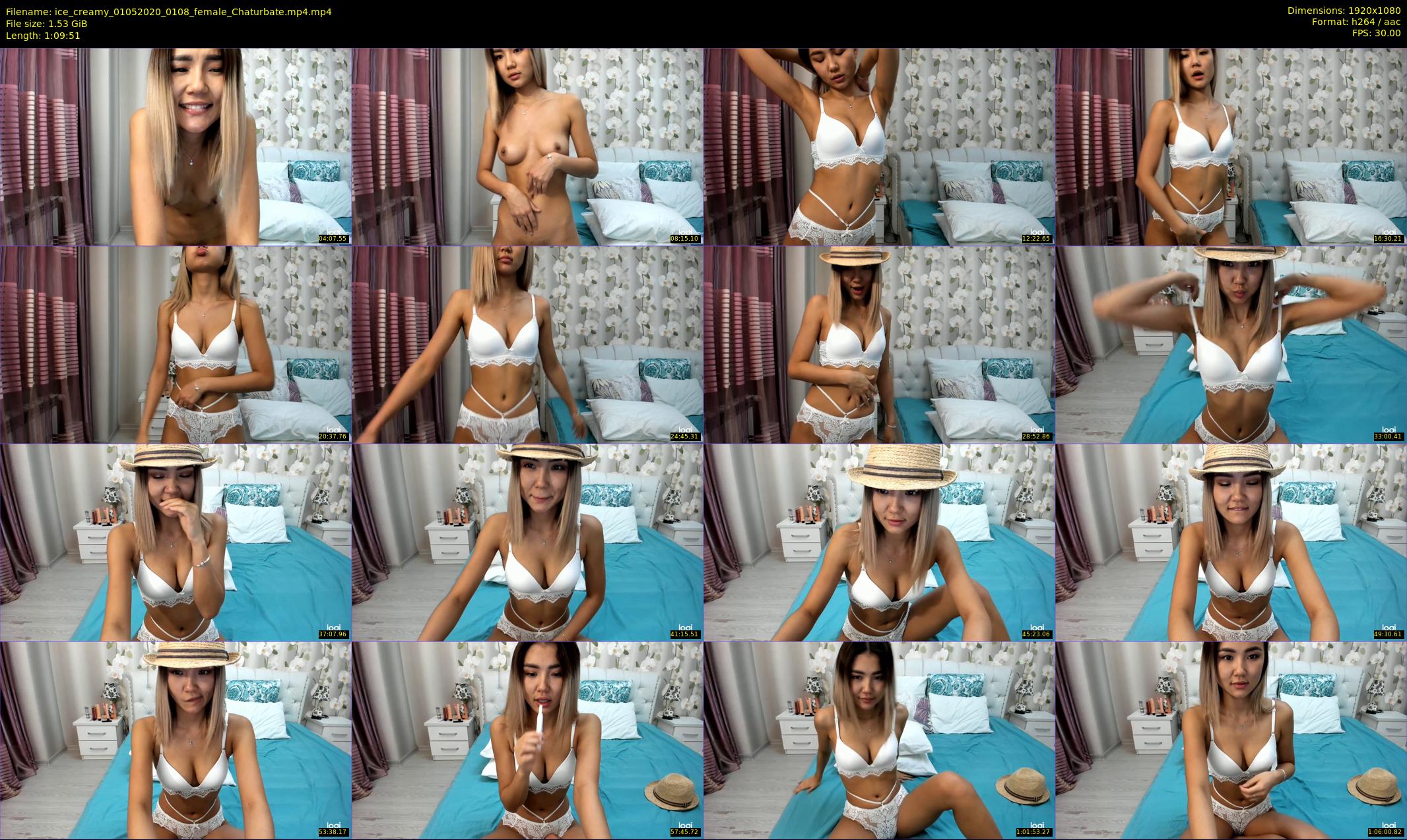 ice_creamy — 70 minute Chaturbate female cam show recording, 1080p, May 1, 2020