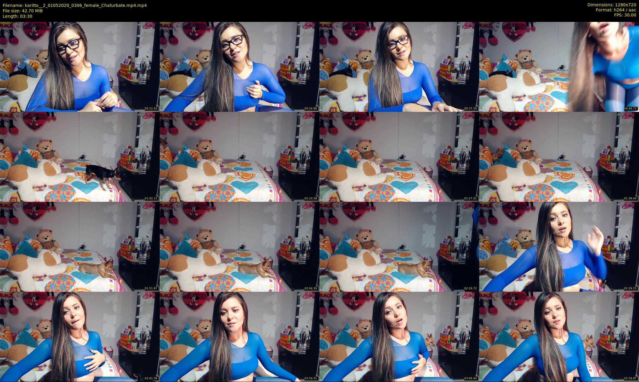 karitto__2 — 4 minute Chaturbate female cam show recording, 720p, May 1, 2020