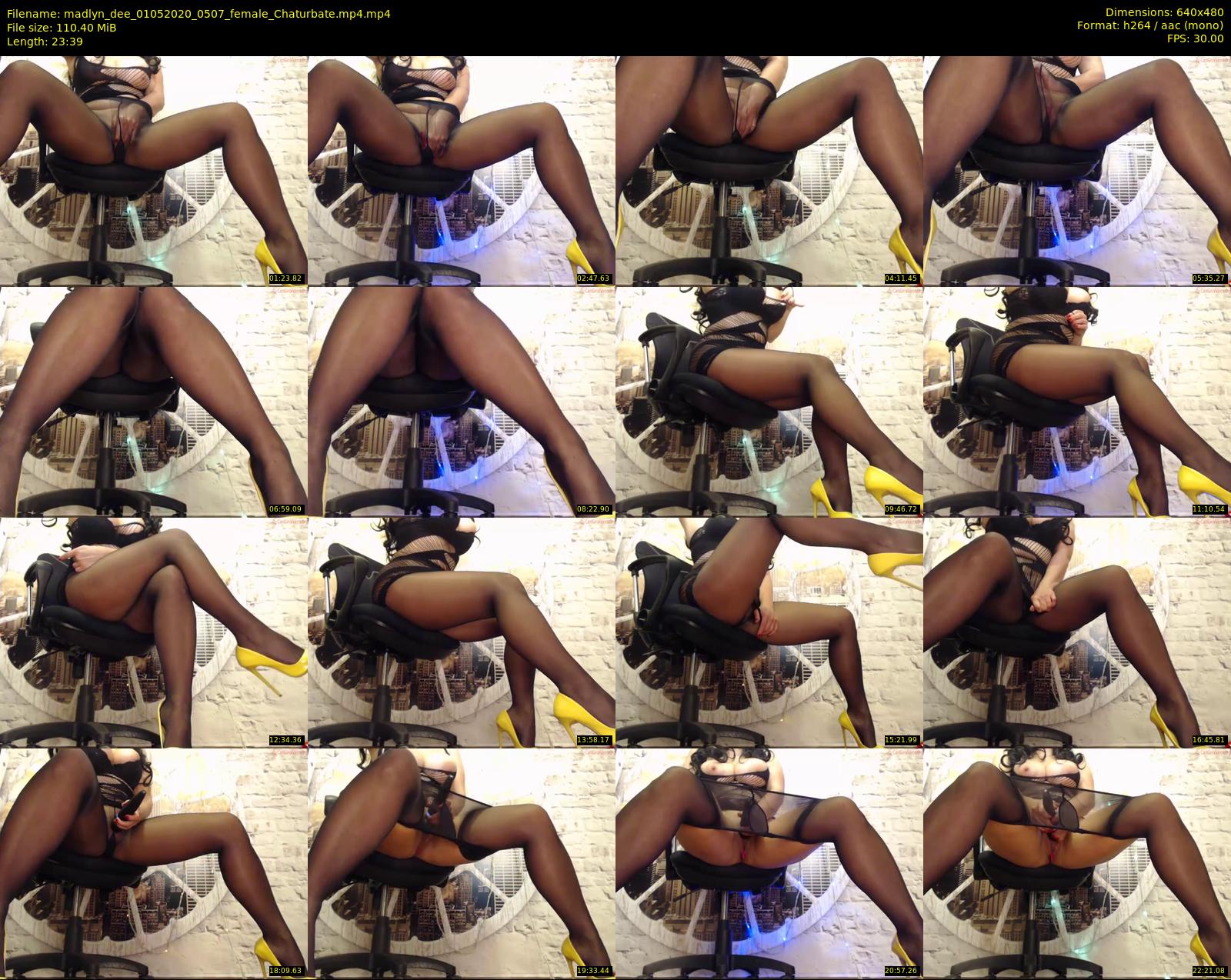 madlyn_dee — 24 minute Chaturbate female cam show recording, 480p, May 1, 2020