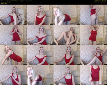 mallinia — 59 minute Chaturbate female cam show recording, 720p, Apr 30, 2020