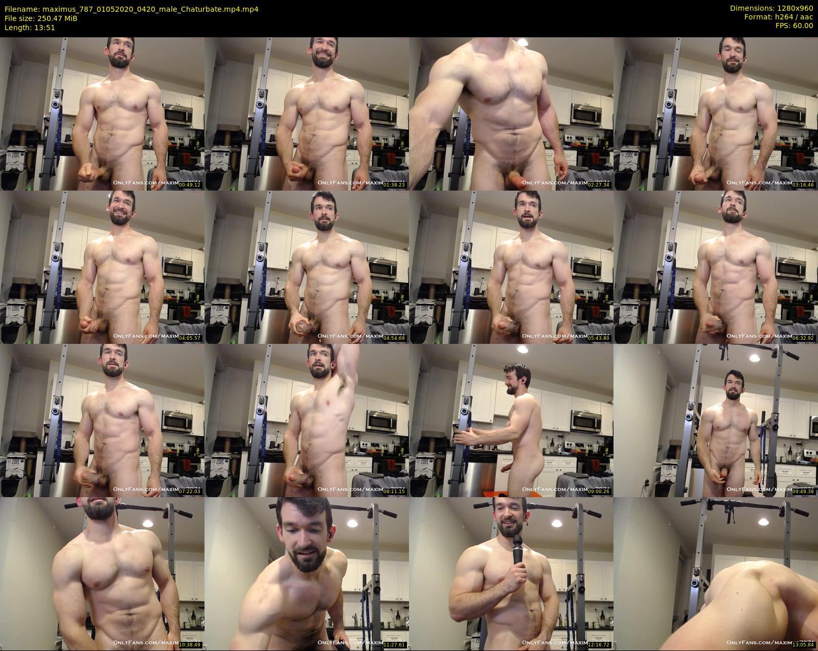 maximus_787 — 14 minute Chaturbate male cam show recording, 720p, May 1, 2020