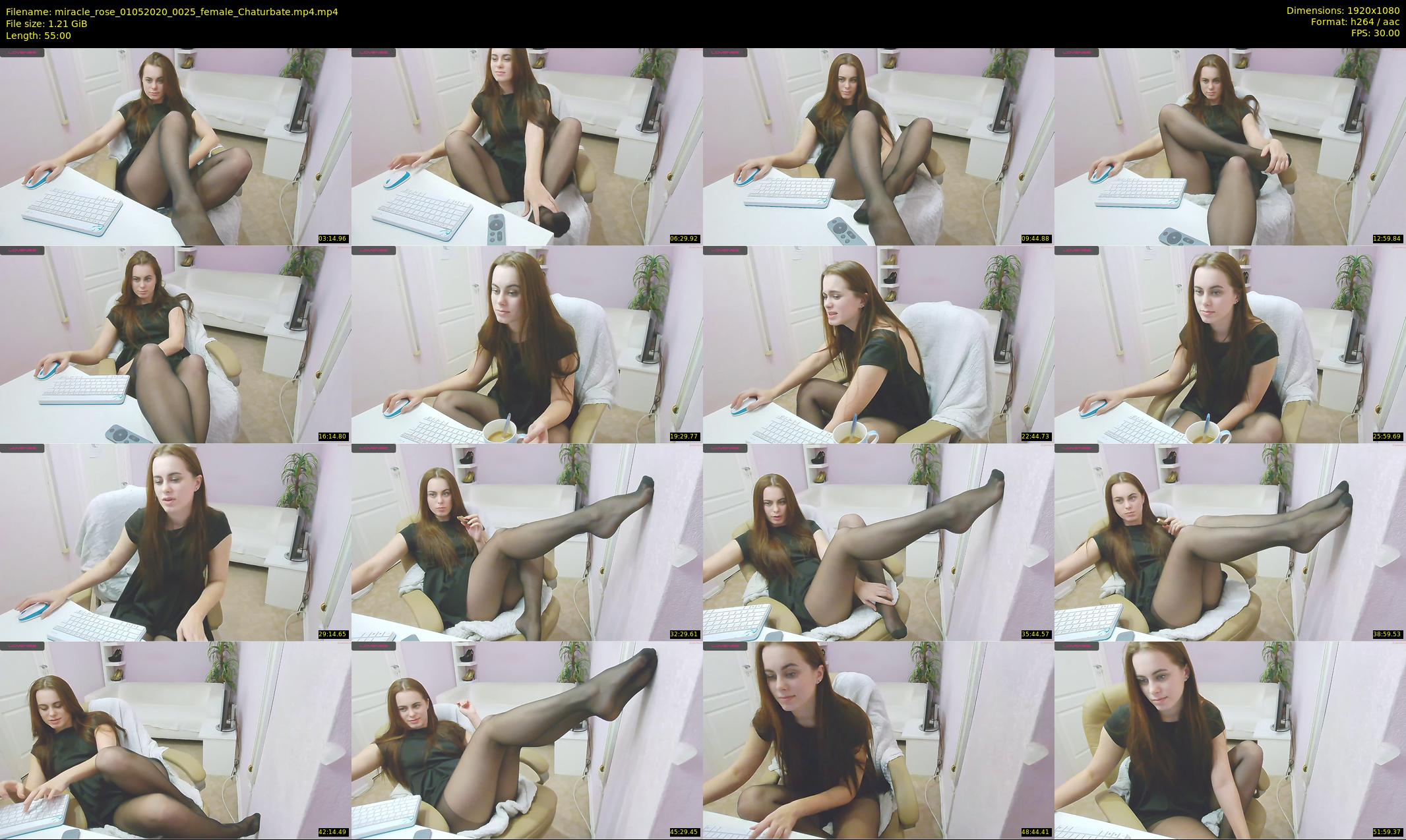 miracle_rose — 55 minute Chaturbate female cam show recording, 1080p, May 1, 2020