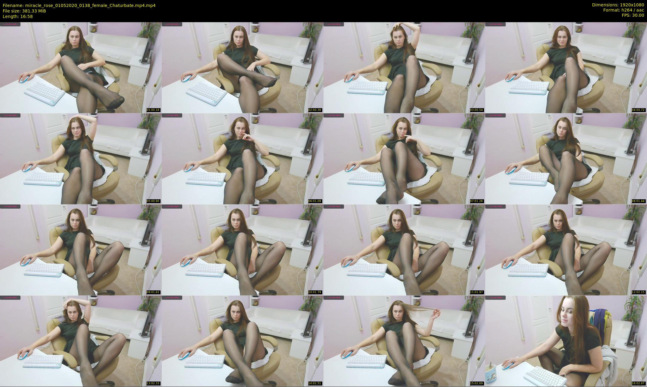 miracle_rose — 17 minute Chaturbate female cam show recording, 1080p, May 1, 2020