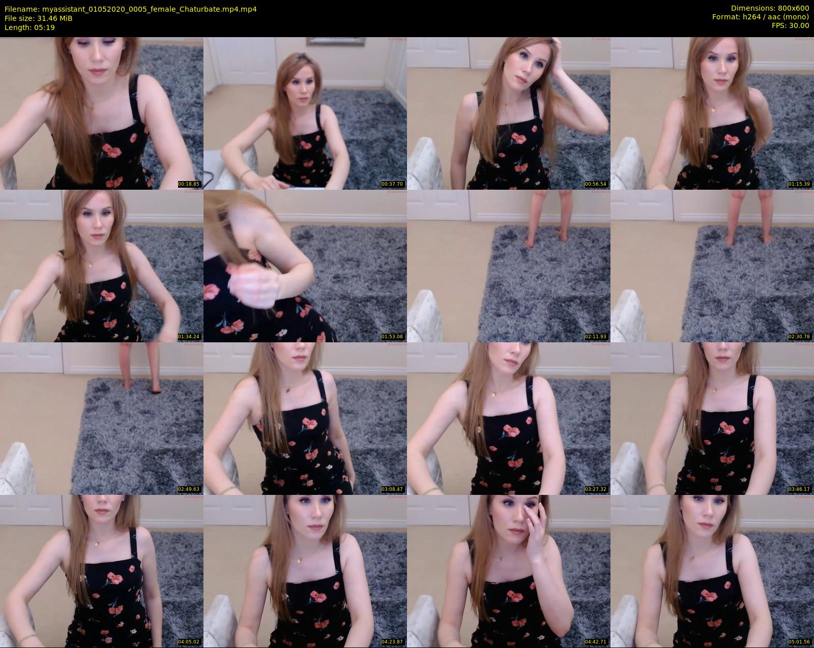 myassistant — 6 minute Chaturbate female cam show recording, 480p, May 1, 2020