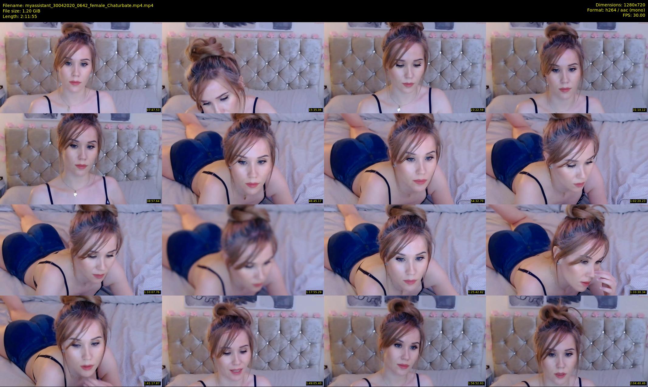 myassistant — 132 minute Chaturbate female cam show recording, 720p, Apr 30, 2020
