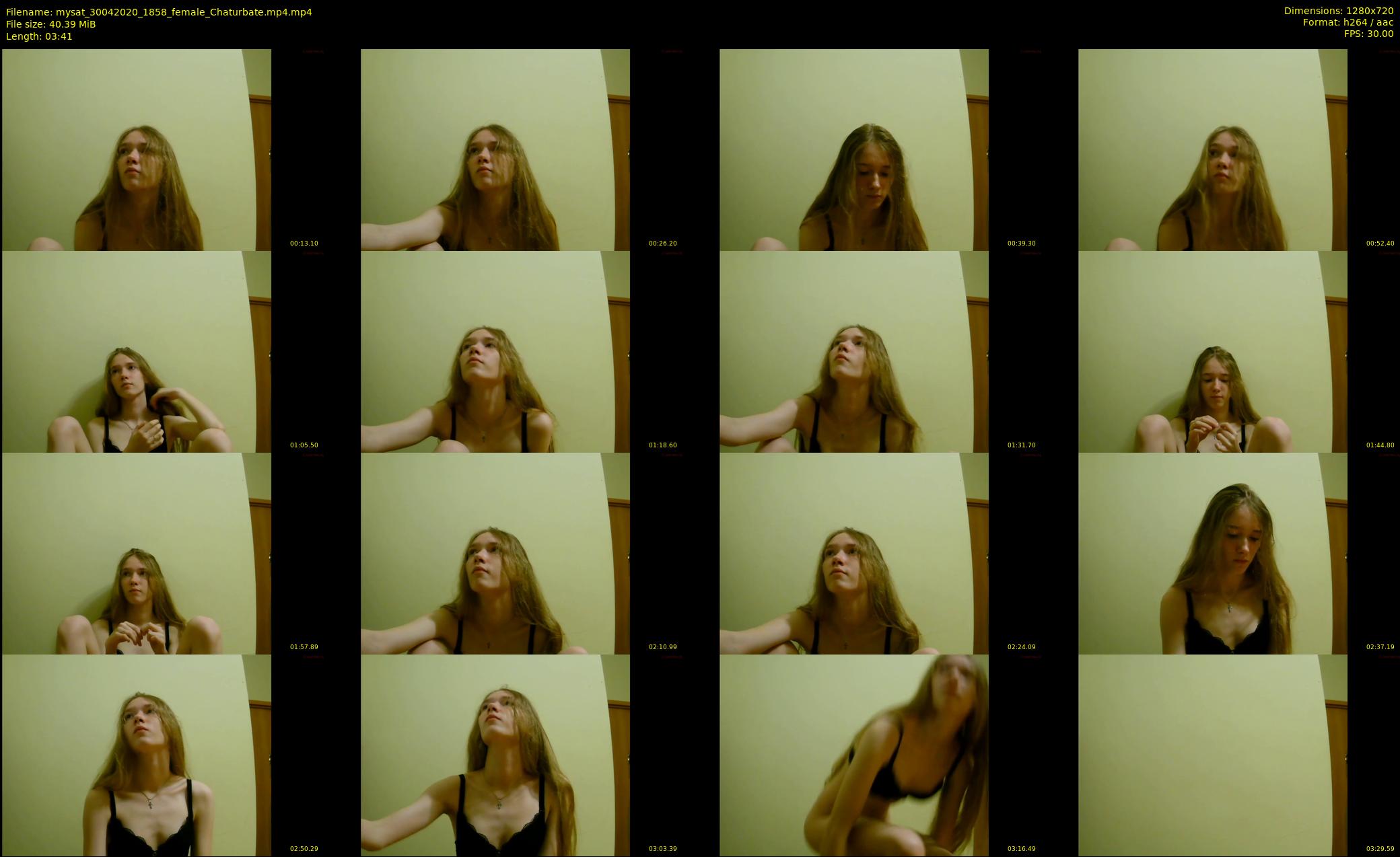 mysat — 4 minute Chaturbate female cam show recording, 720p, Apr 30, 2020