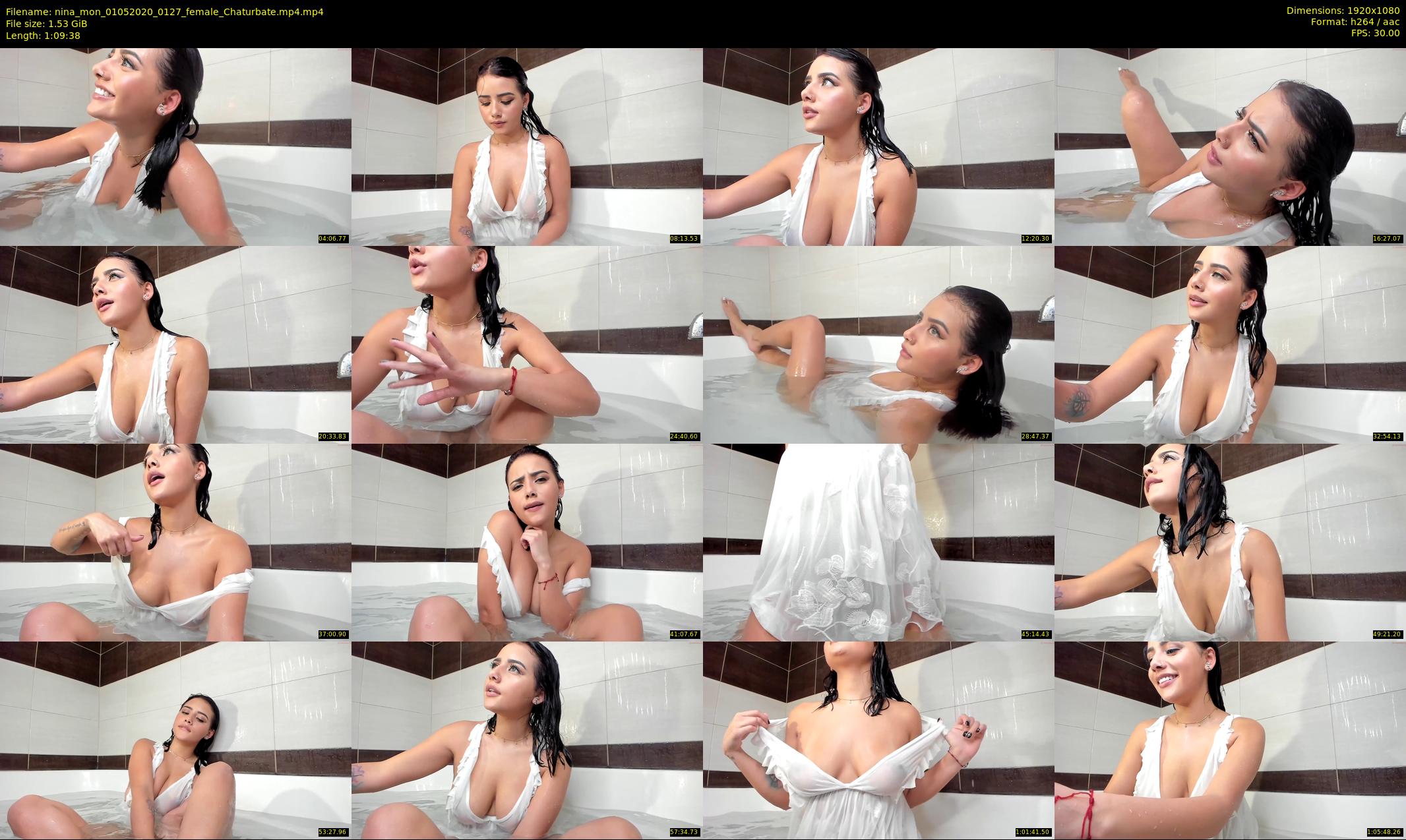 nina_mon — 70 minute Chaturbate female cam show recording, 1080p, May 1, 2020