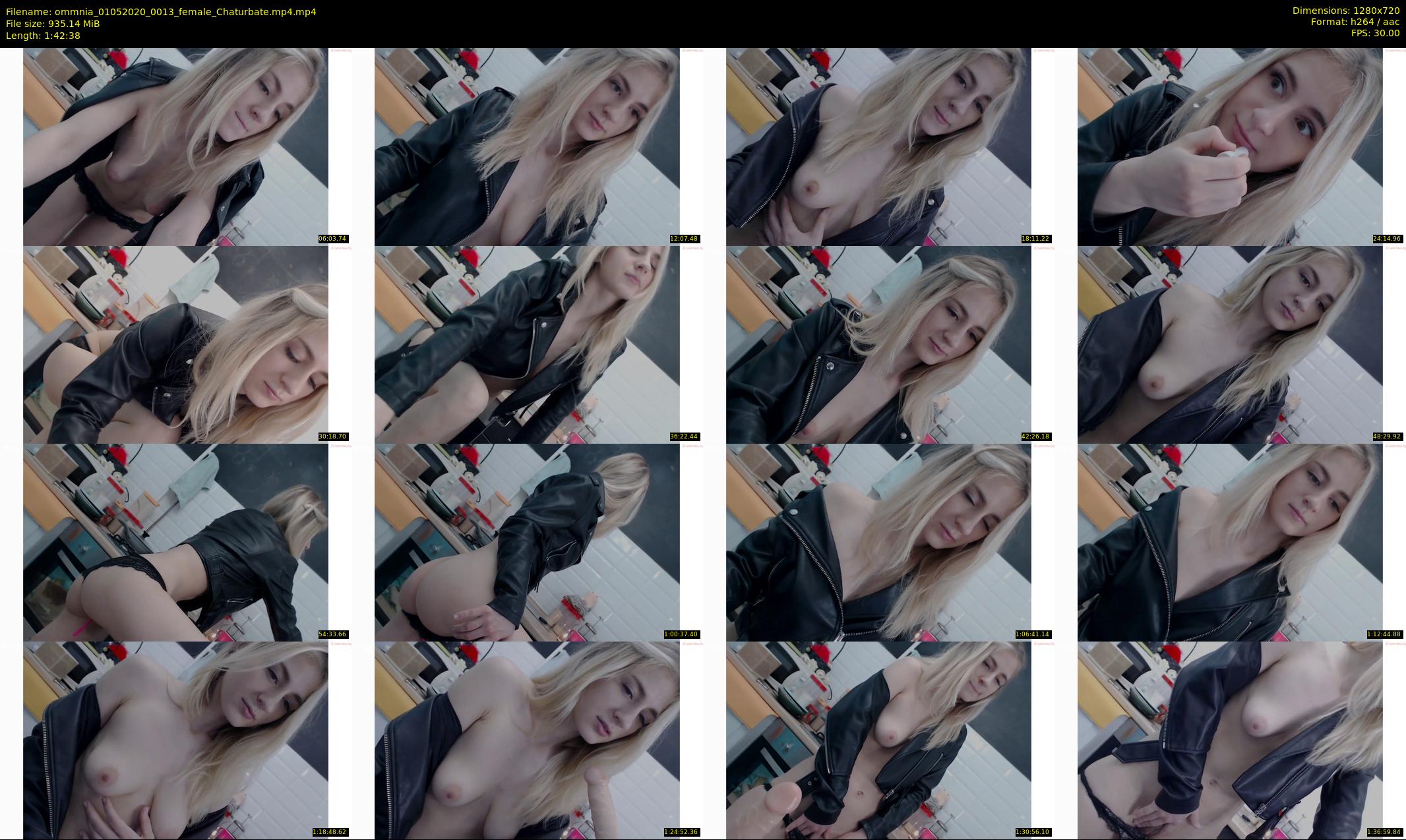 ommnia — 103 minute Chaturbate female cam show recording, 720p, May 1, 2020