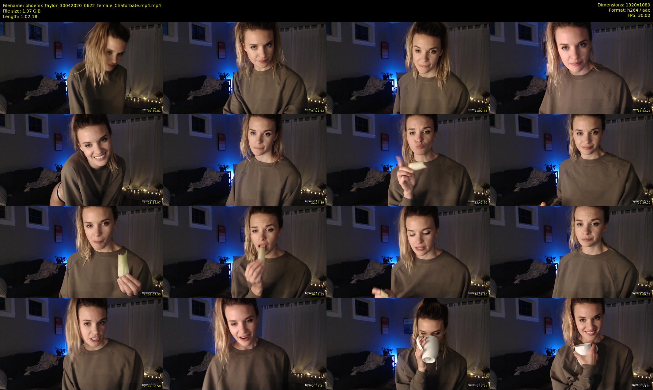 phoenix_taylor — 63 minute Chaturbate female cam show recording, 1080p, Apr 30, 2020