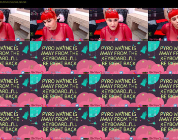 pyrowayne — 19 minute Chaturbate female cam show recording, 720p, May 1, 2020