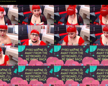 pyrowayne — 54 minute Chaturbate female cam show recording, 720p, May 1, 2020