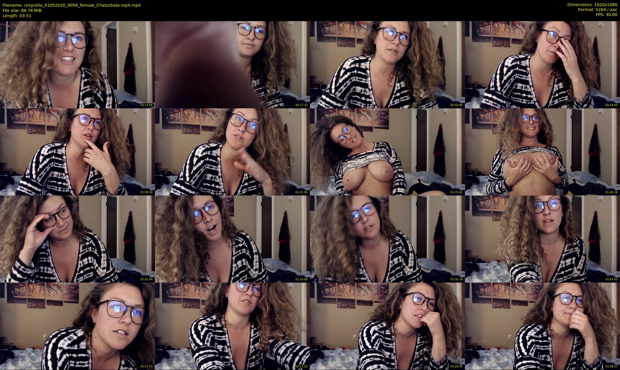 roxyrolla — 4 minute Chaturbate female cam show recording, 1080p, May 1, 2020