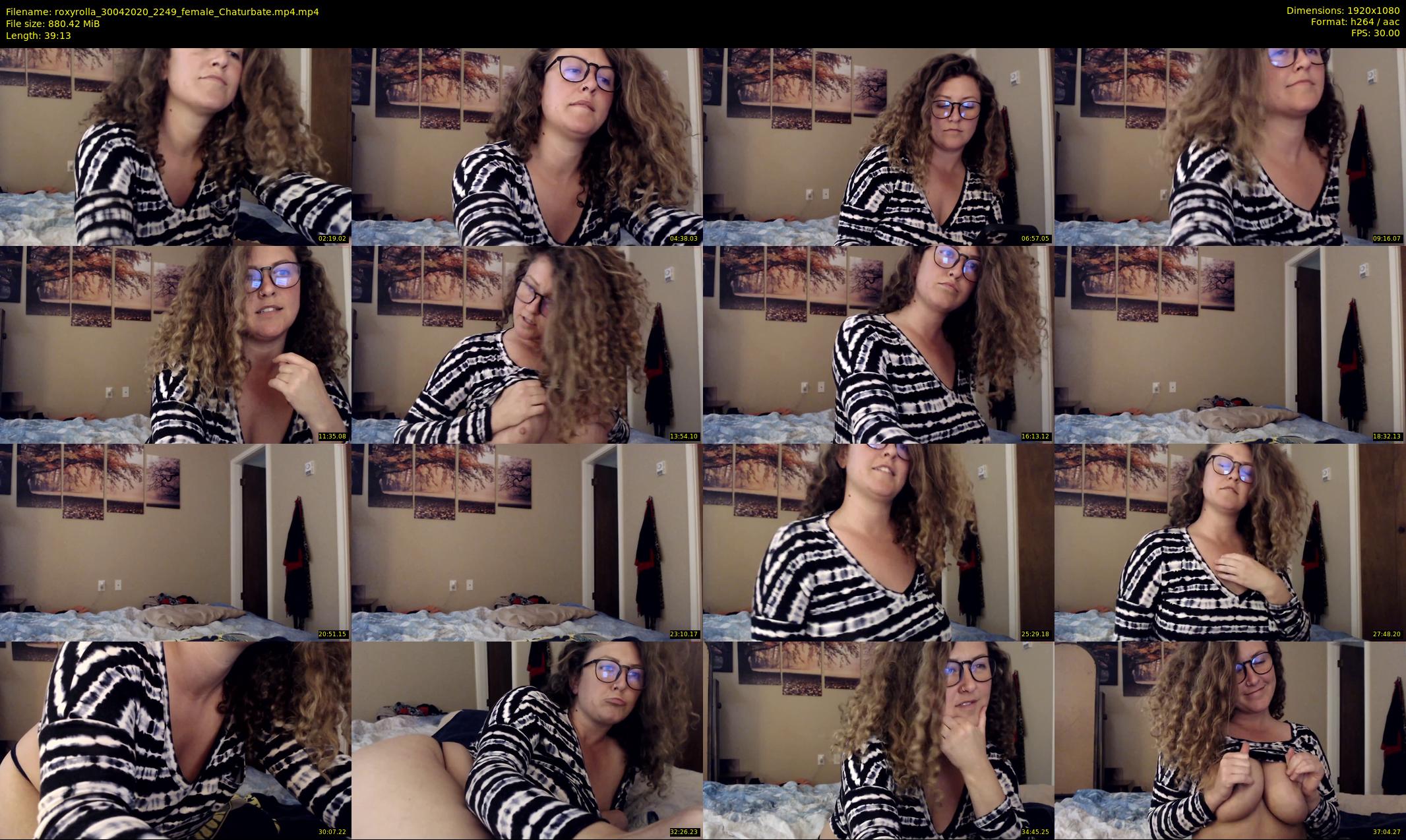 roxyrolla — 40 minute Chaturbate female cam show recording, 1080p, Apr 30, 2020