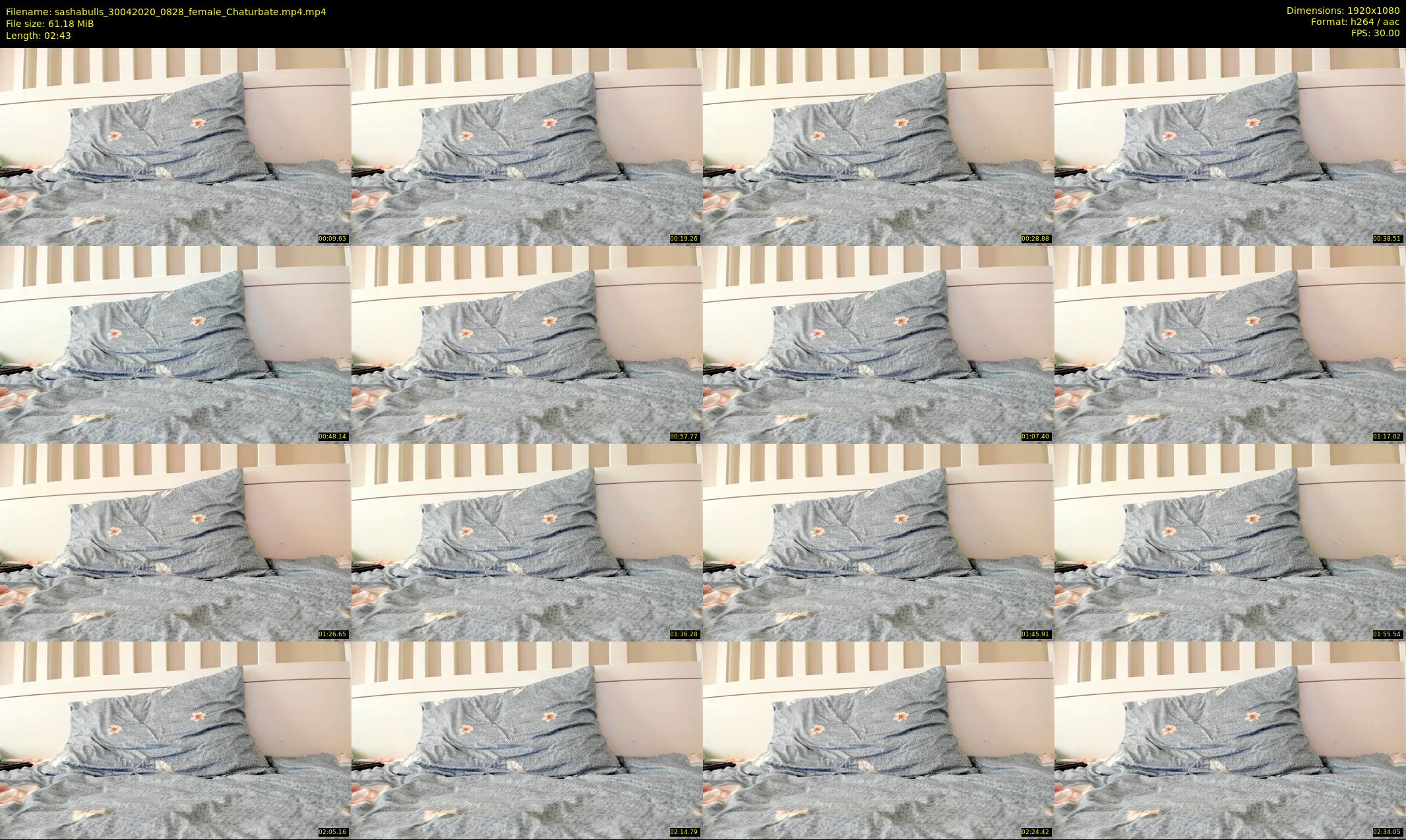 sashabulls — 3 minute Chaturbate couple cam show recording, 1080p, Apr 30, 2020