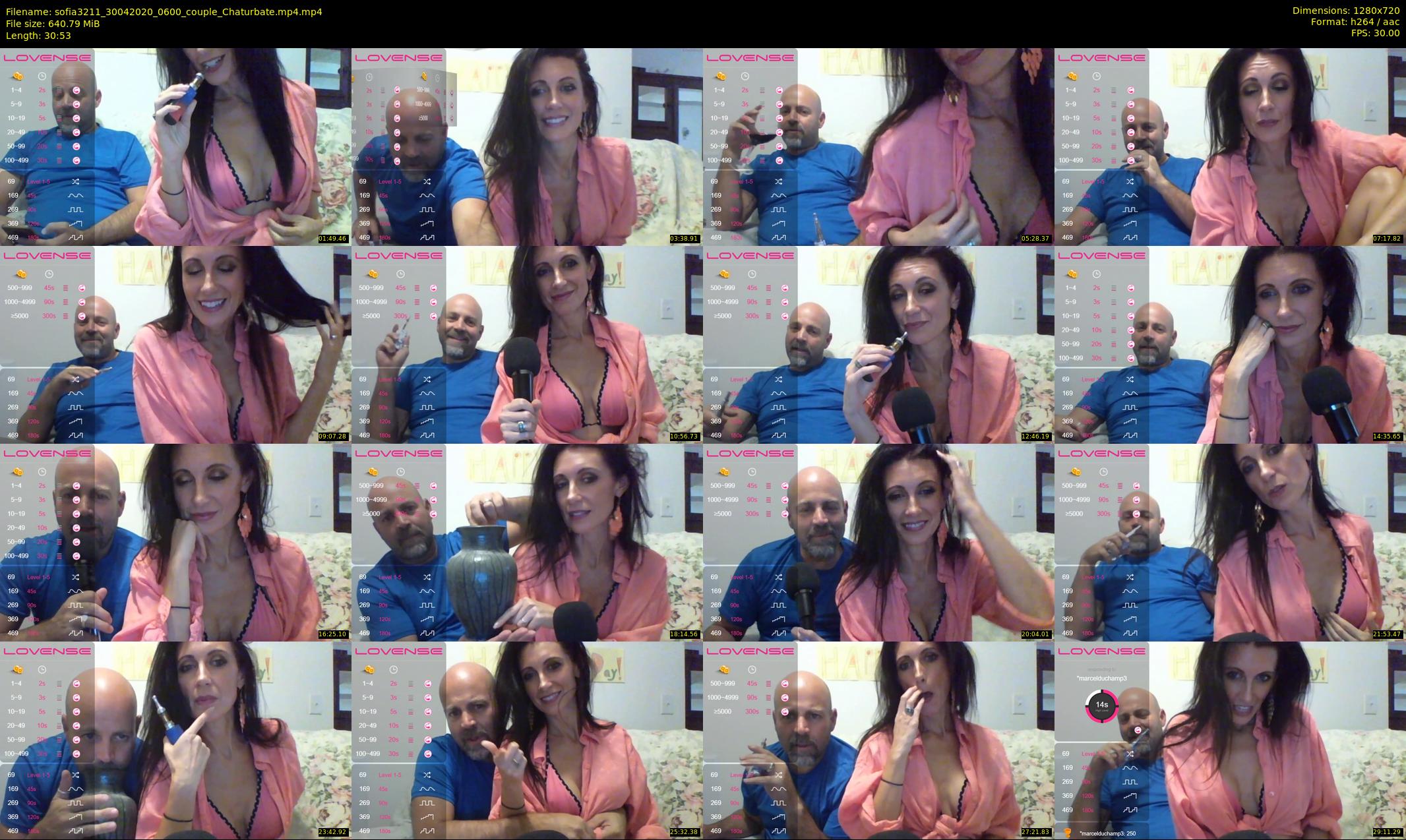 sofia3211 — 31 minute Chaturbate couple cam show recording, 720p, Apr 30, 2020