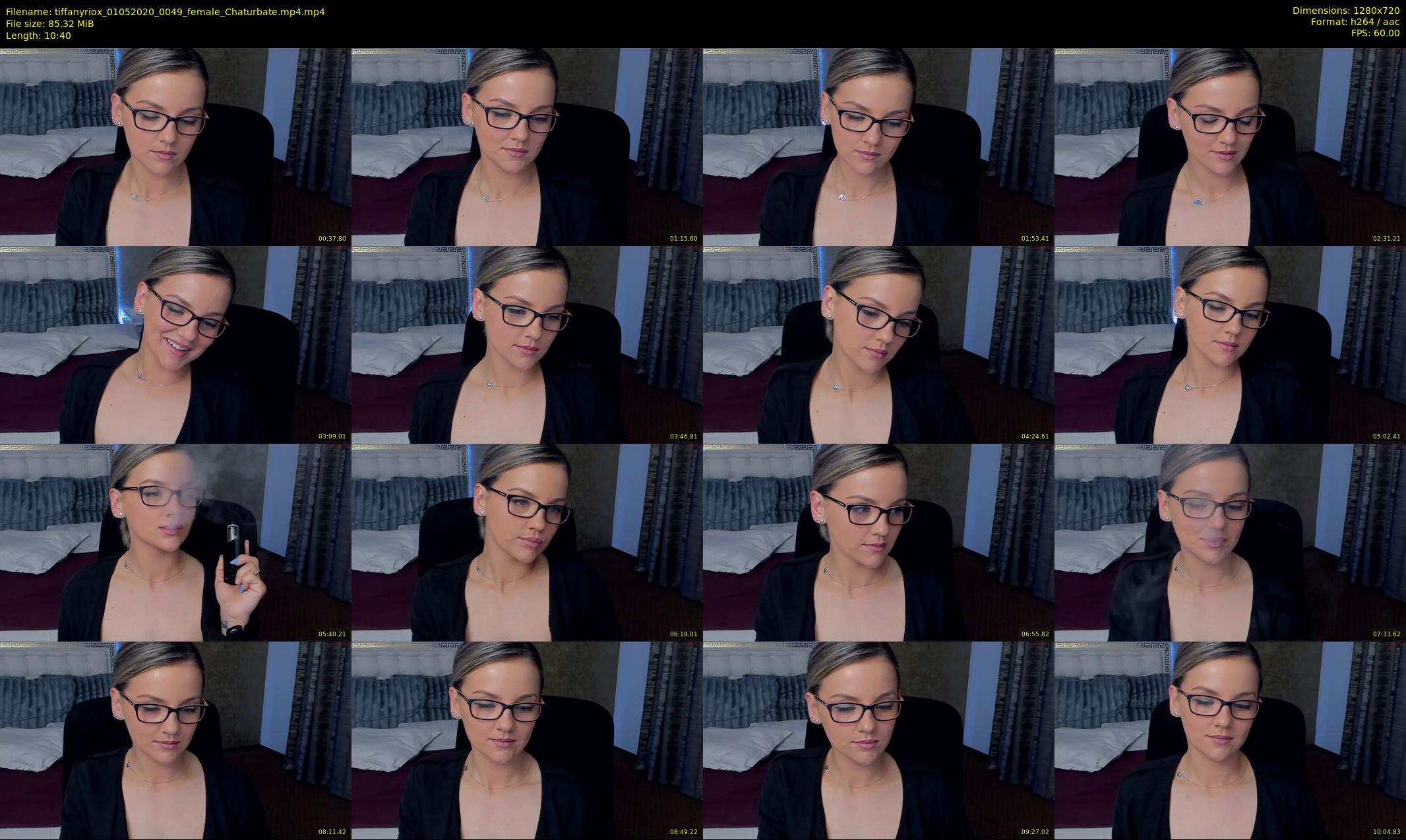 tiffanyriox — 11 minute Chaturbate female cam show recording, 720p, May 1, 2020