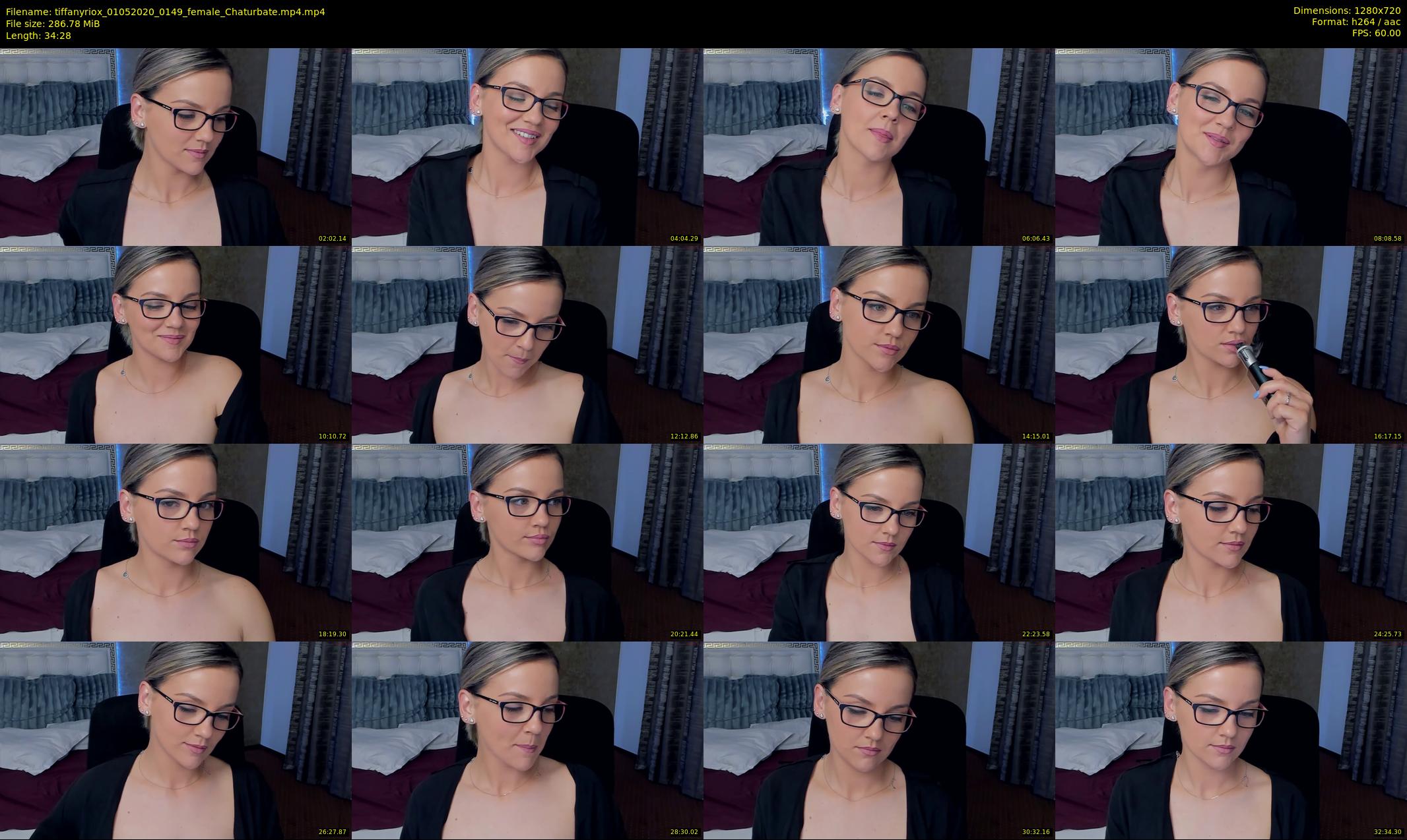 tiffanyriox — 35 minute Chaturbate female cam show recording, 720p, May 1, 2020
