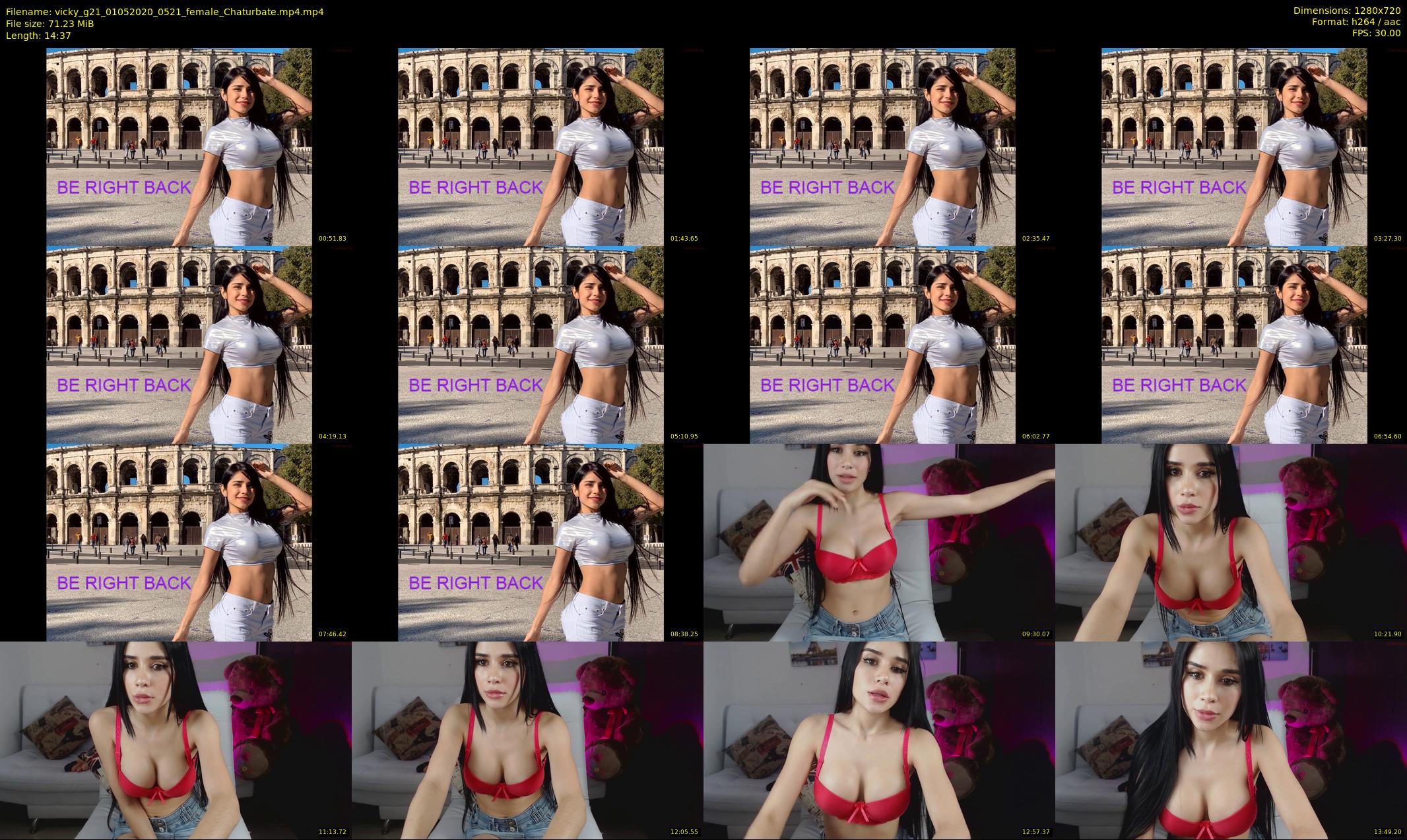 vicky_g21 — 15 minute Chaturbate female cam show recording, 720p, May 1, 2020