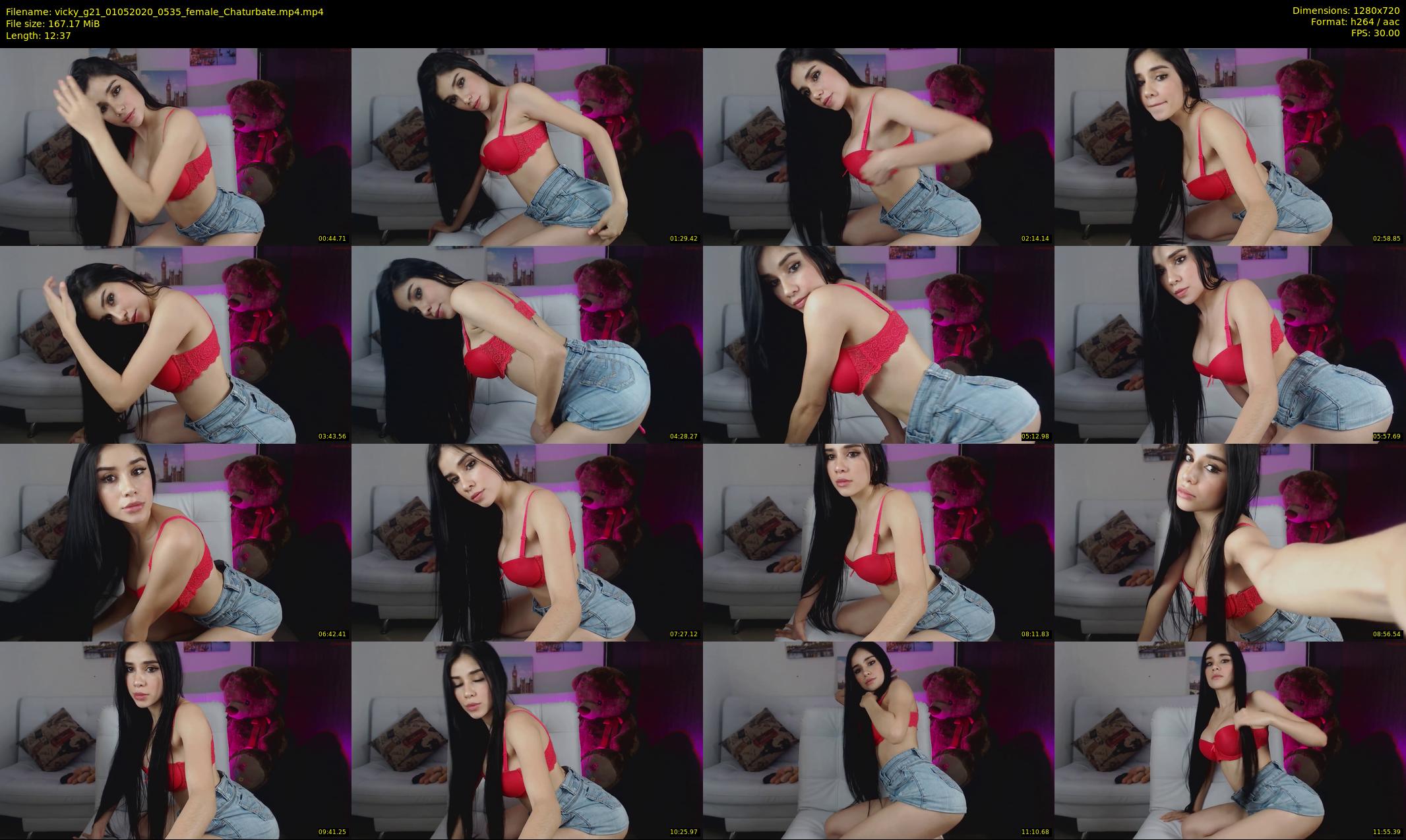 vicky_g21 — 13 minute Chaturbate female cam show recording, 720p, May 1, 2020