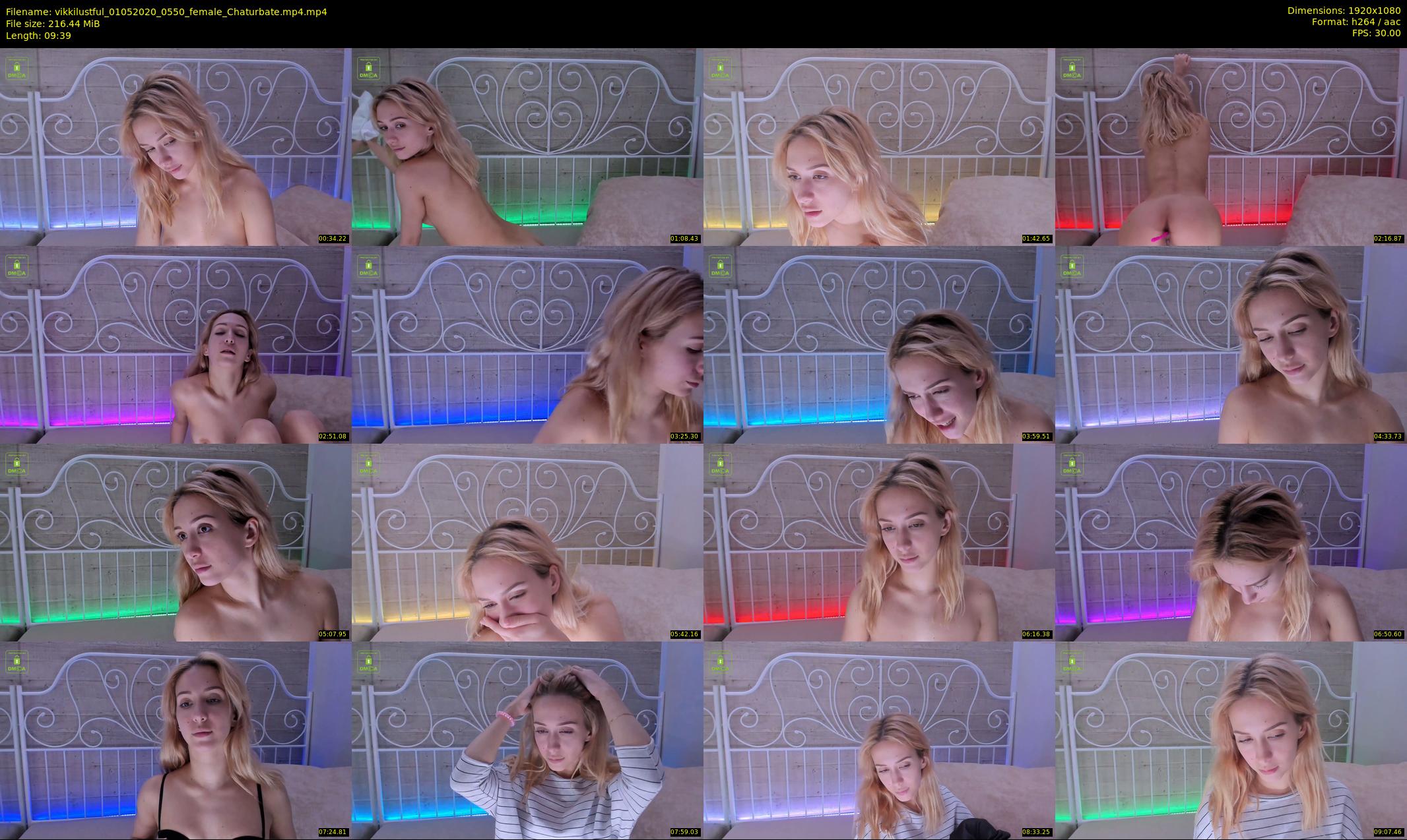vikkilustful — 10 minute Chaturbate female cam show recording, 1080p, May 1, 2020