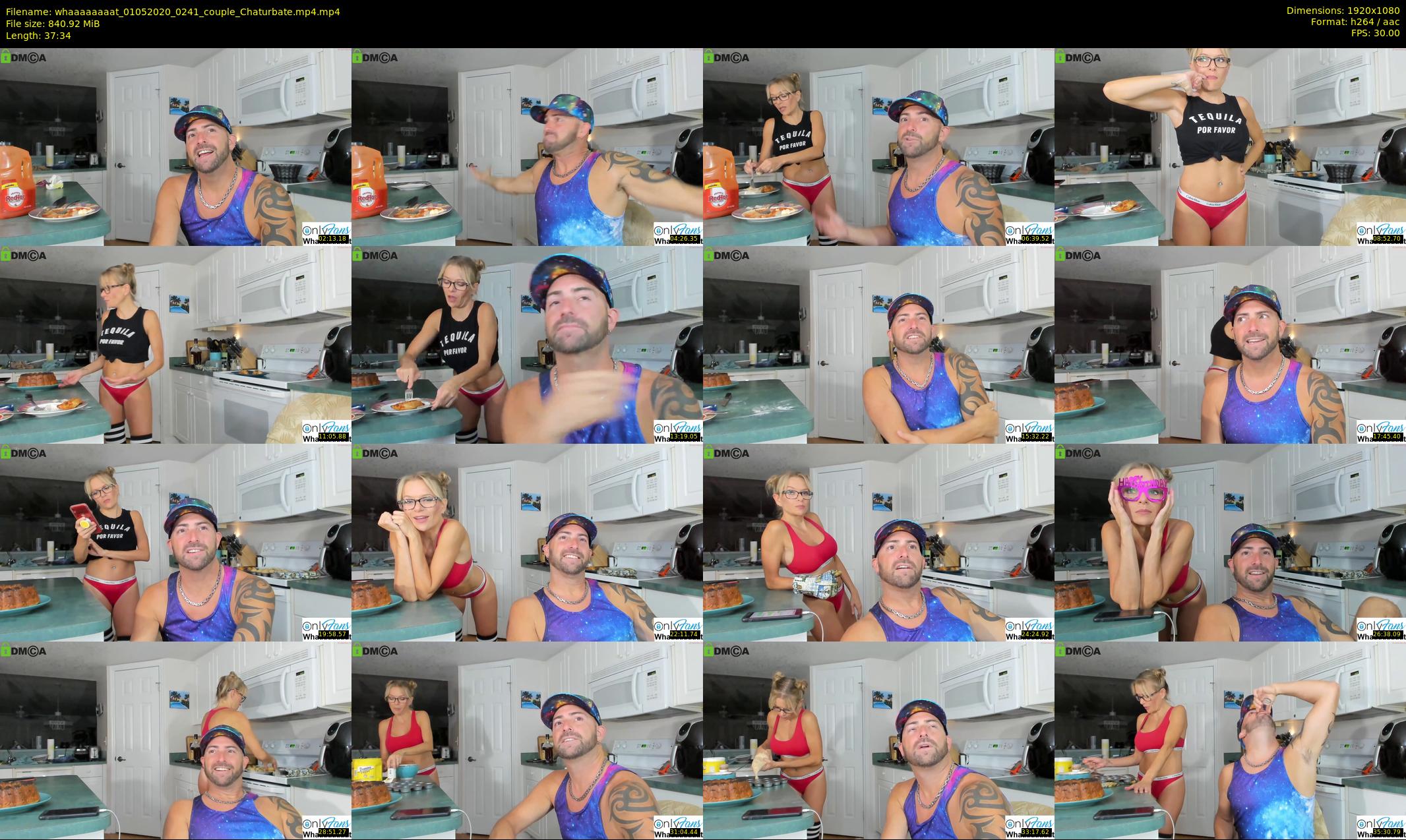 whaaaaaaaat — 38 minute Chaturbate couple cam show recording, 1080p, May 1, 2020