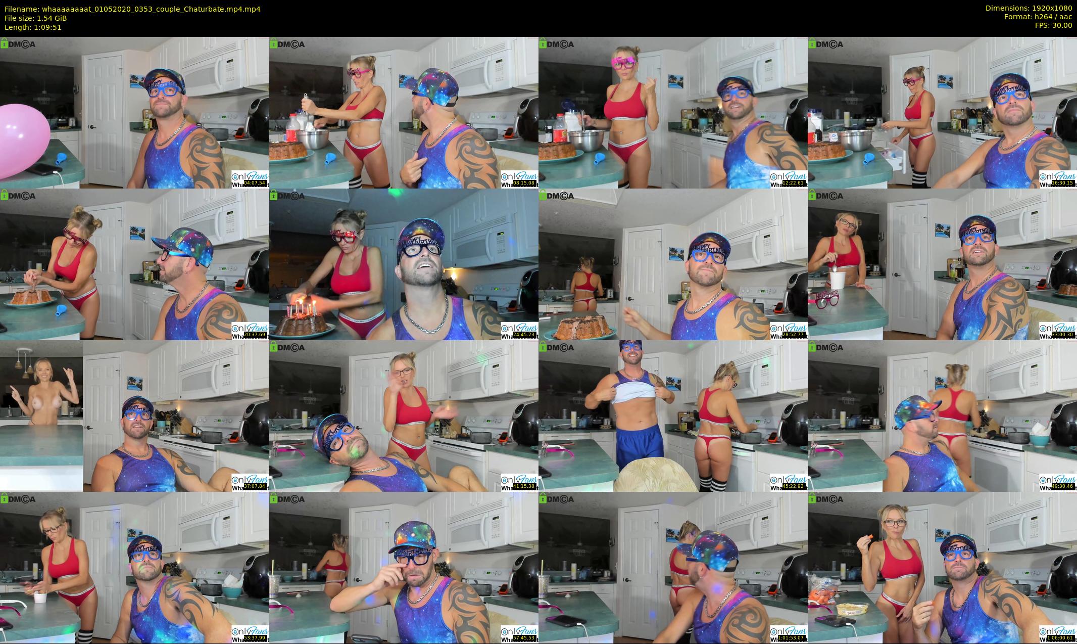 whaaaaaaaat — 70 minute Chaturbate couple cam show recording, 1080p, May 1, 2020