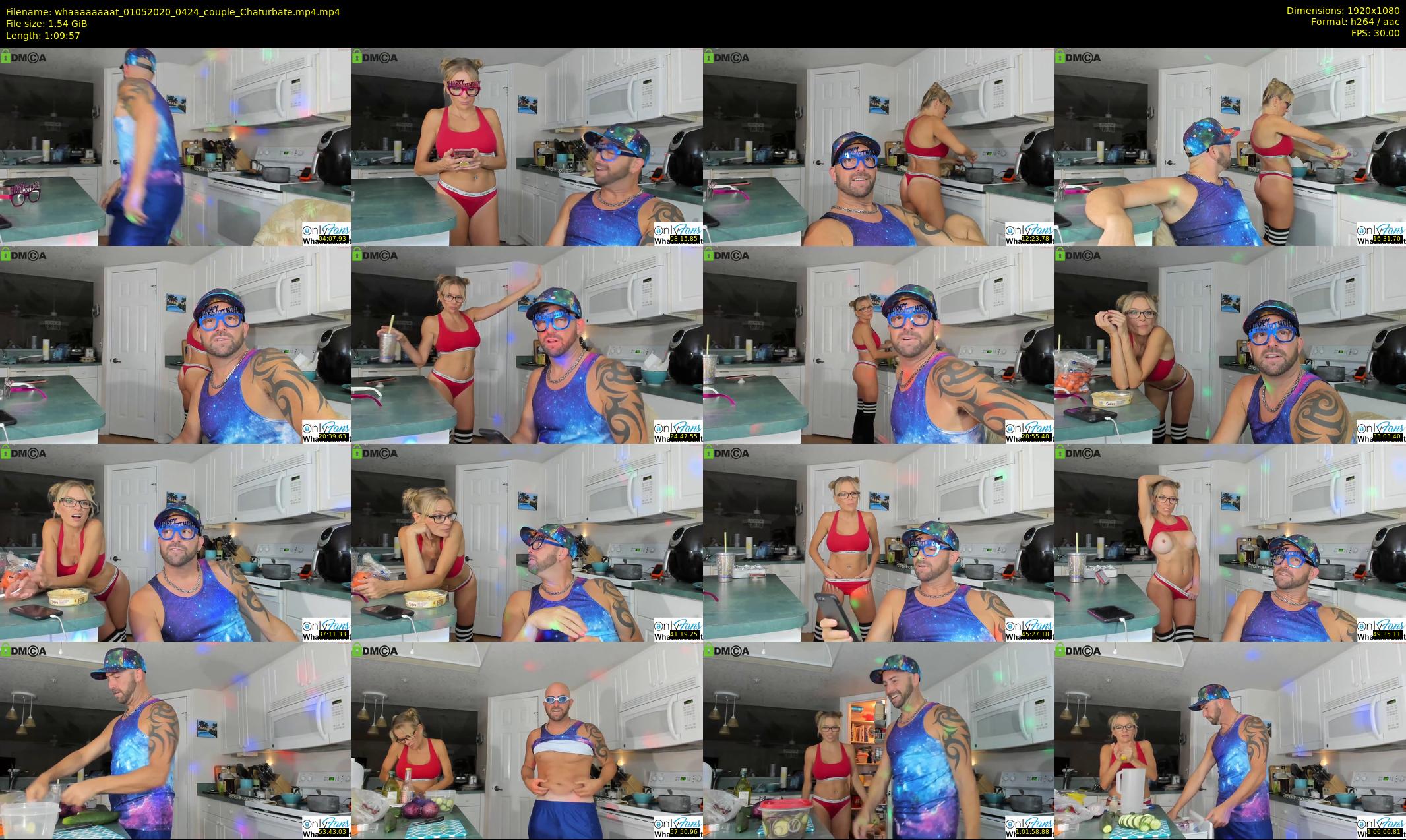 whaaaaaaaat — 70 minute Chaturbate couple cam show recording, 1080p, May 1, 2020