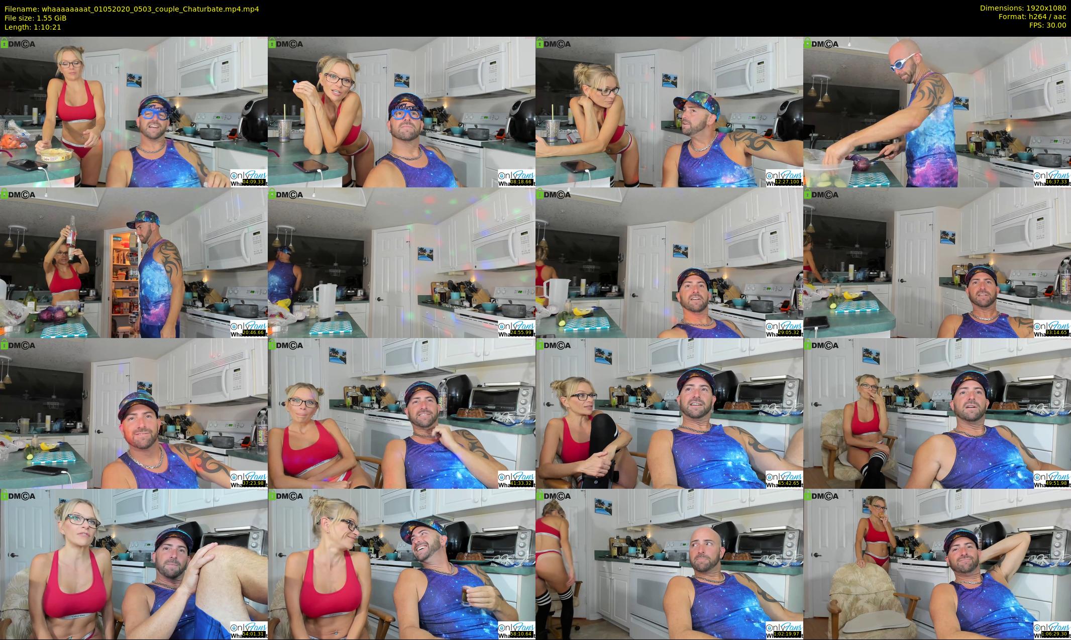 whaaaaaaaat — 71 minute Chaturbate couple cam show recording, 1080p, May 1, 2020
