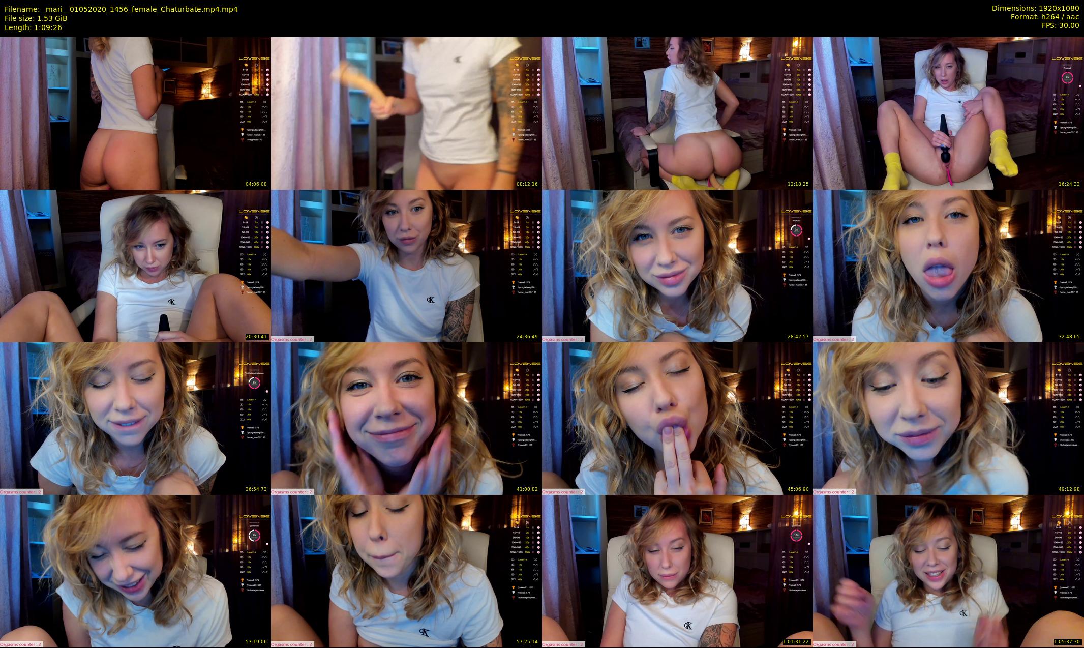 _mari_ — 70 minute Chaturbate female cam show recording, 1080p, May 1, 2020