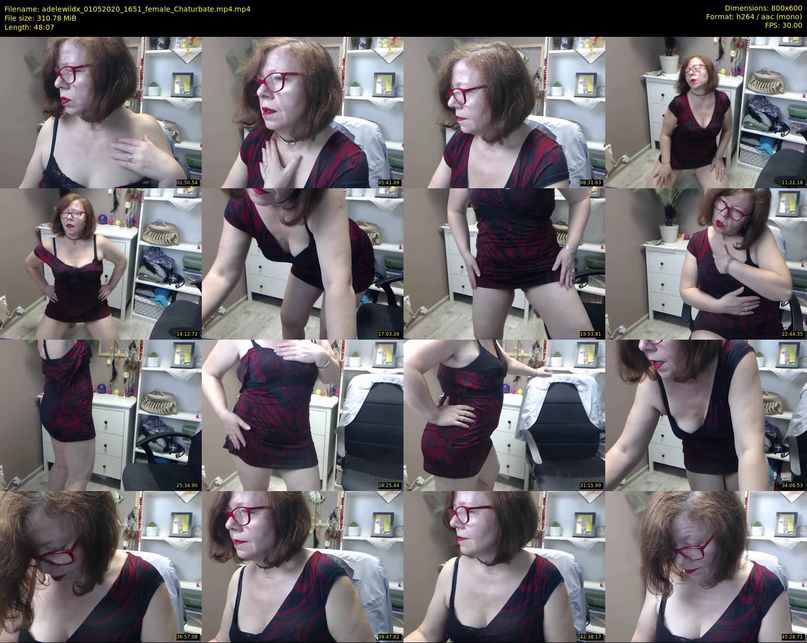 adelewildx — 49 minute Chaturbate female cam show recording, 480p, May 1, 2020