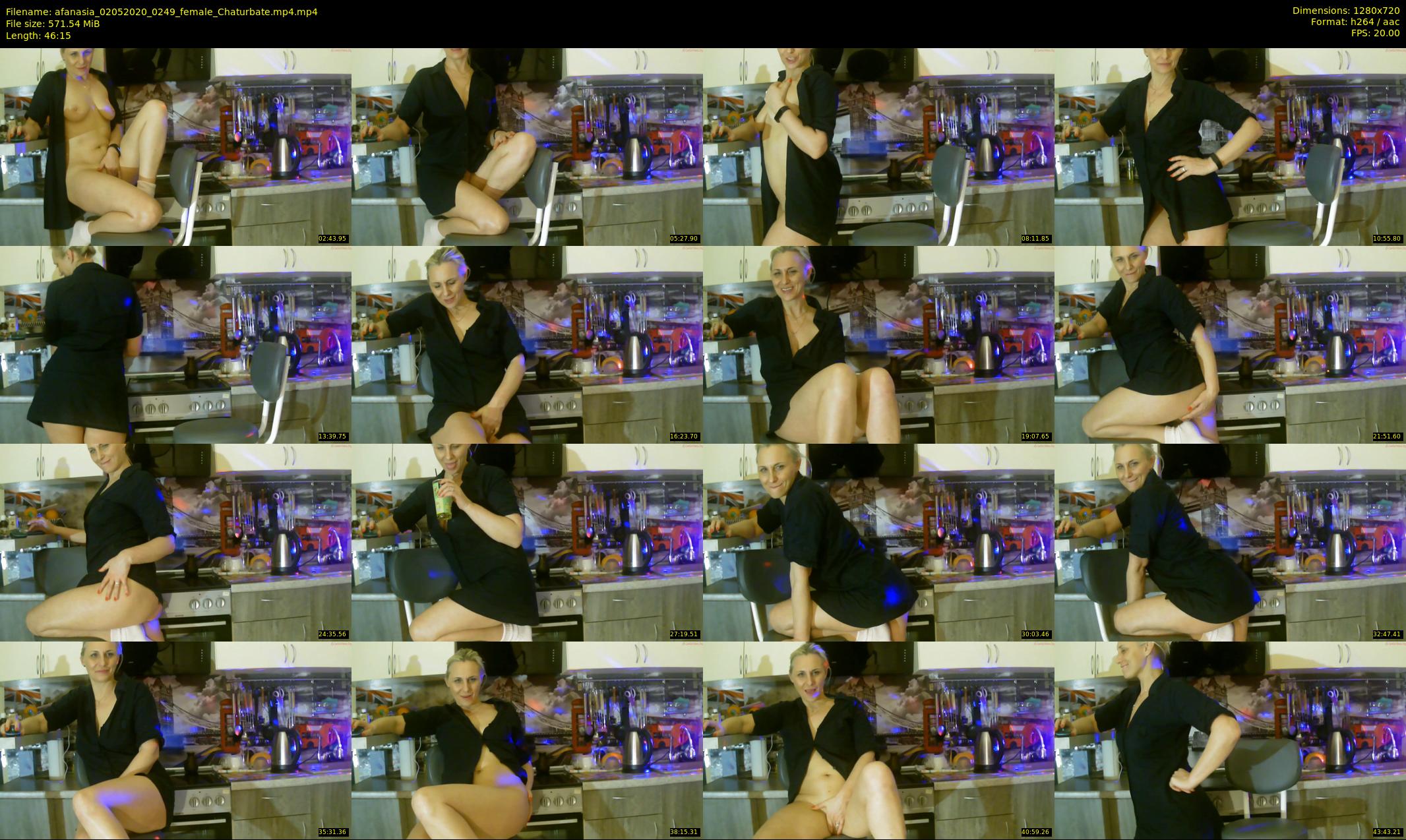 afanasia — 47 minute Chaturbate female cam show recording, 720p, May 2, 2020