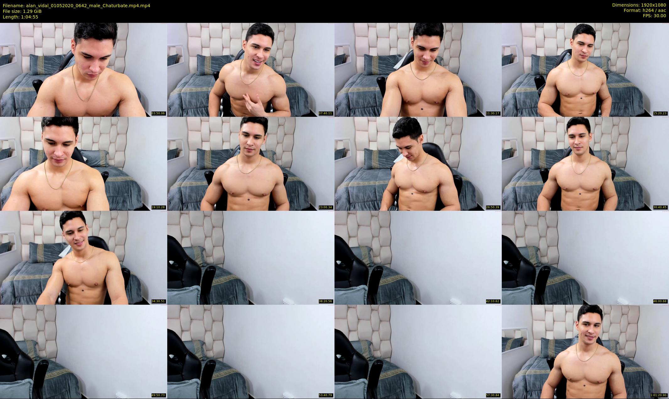 alan_vidal — 65 minute Chaturbate male cam show recording, 1080p, May 1, 2020