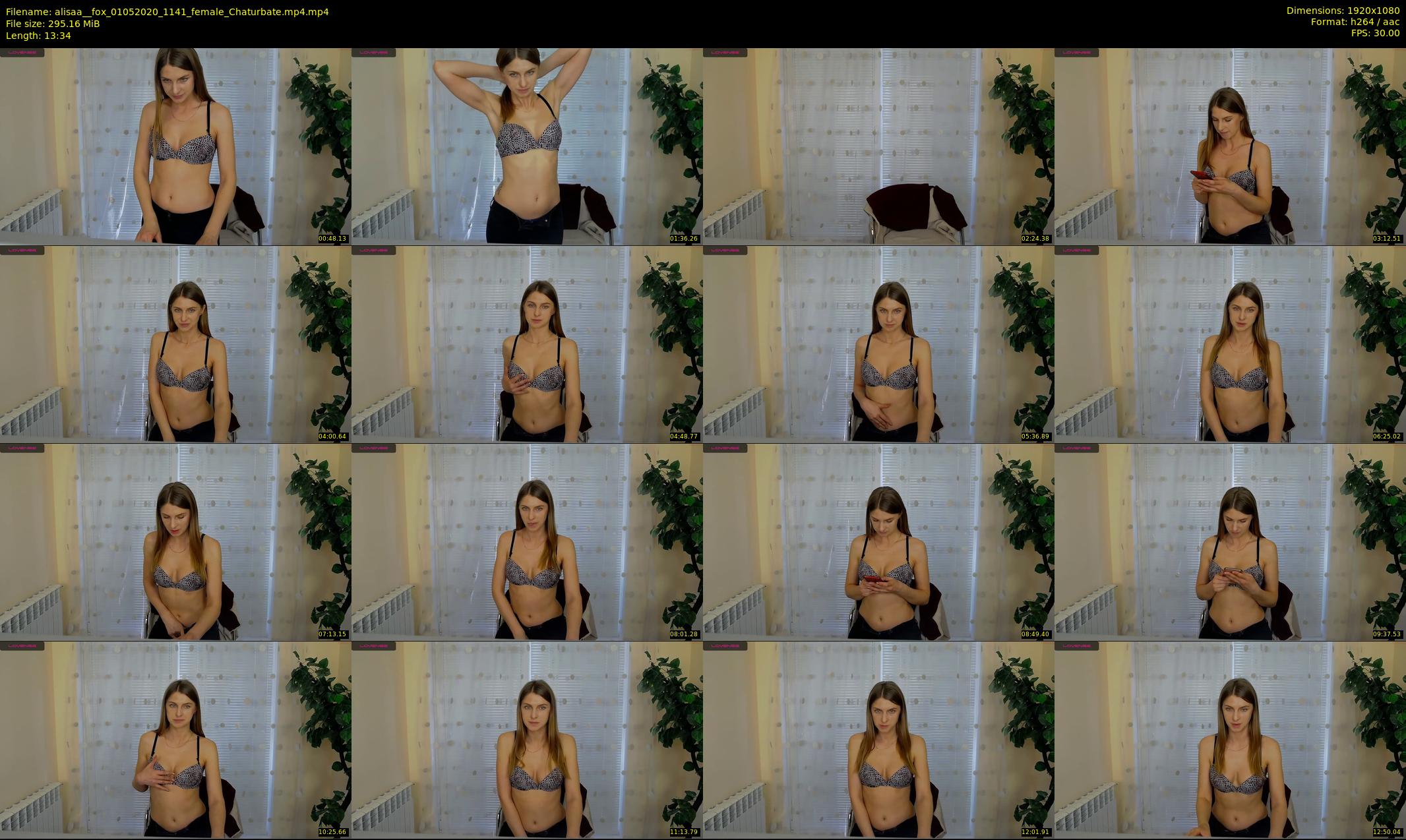 alisaa__fox — 14 minute Chaturbate female cam show recording, 1080p, May 1, 2020