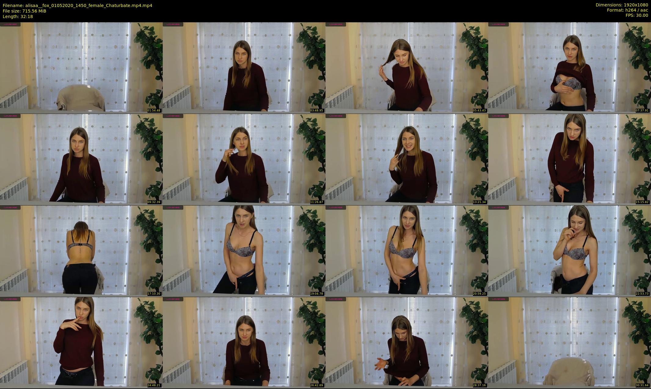 alisaa__fox — 33 minute Chaturbate female cam show recording, 1080p, May 1, 2020