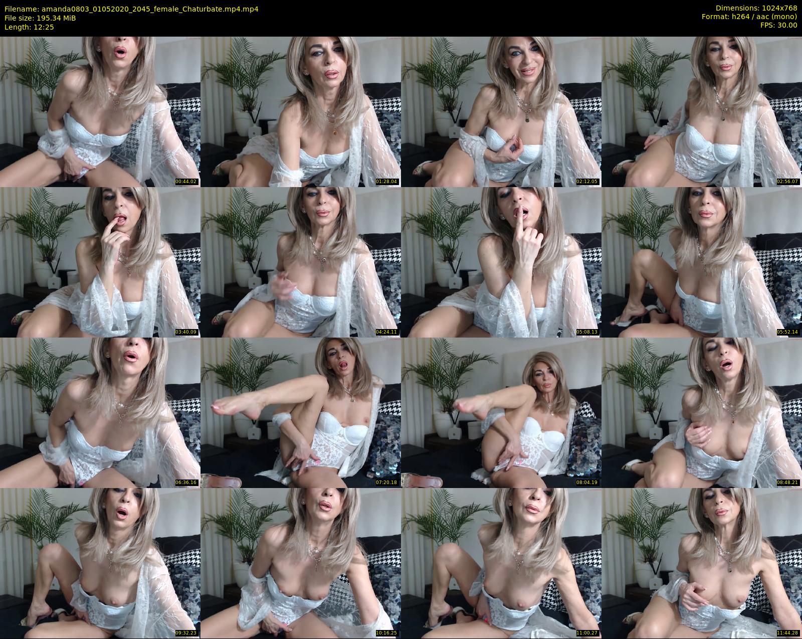 amanda0803 — 13 minute Chaturbate female cam show recording, 720p, May 1, 2020