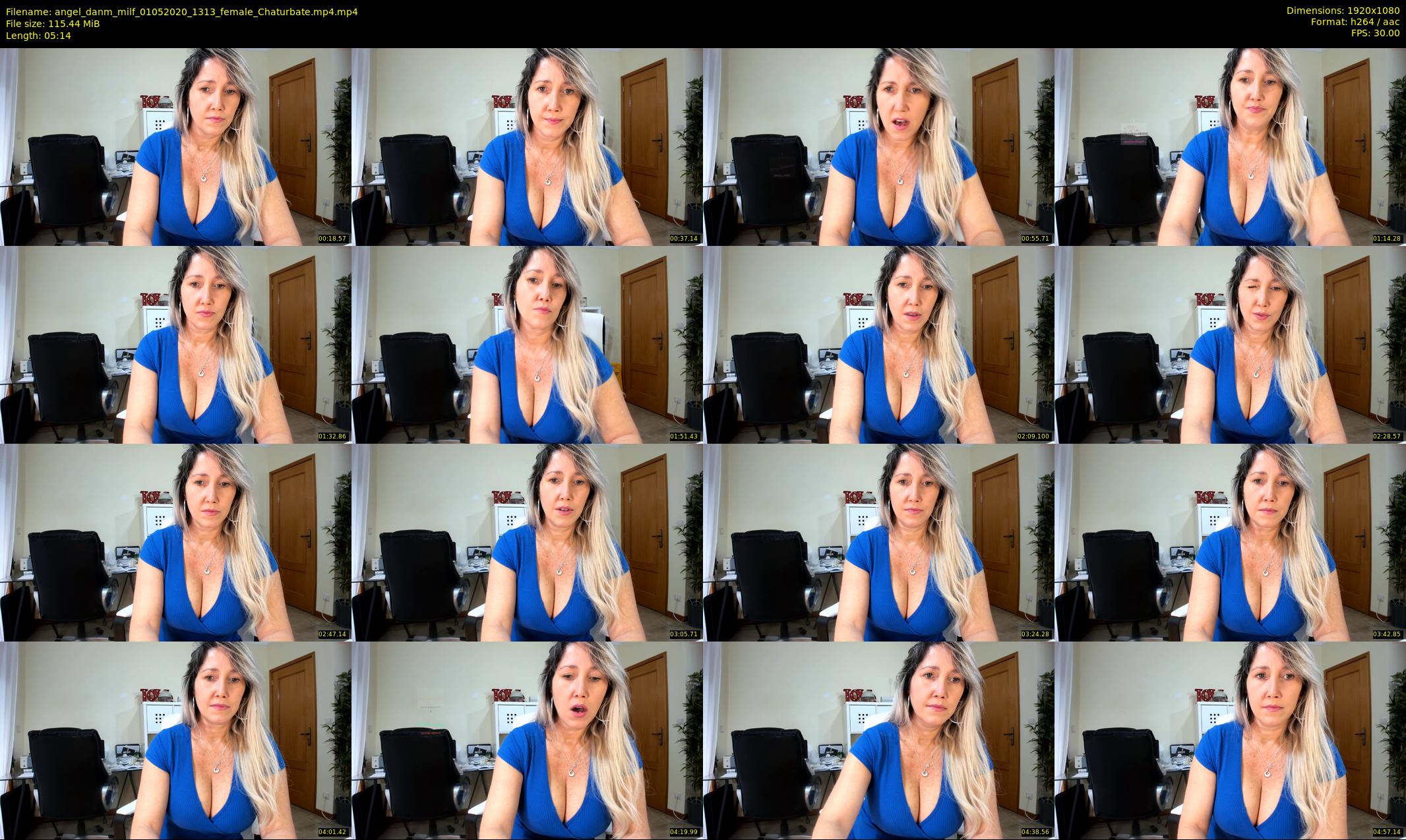 angel_danm_milf — 6 minute Chaturbate female cam show recording, 1080p, May 1, 2020