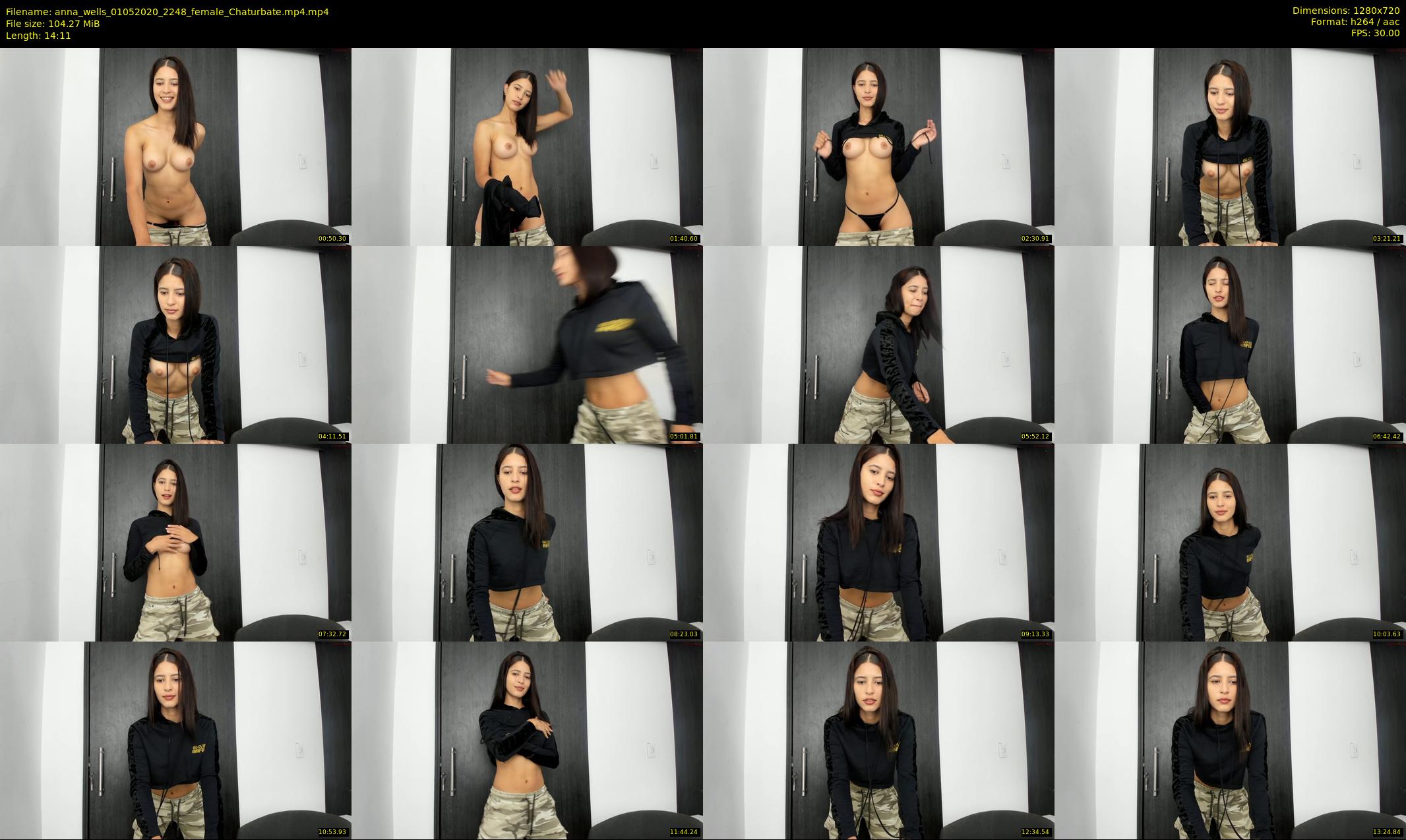 anna_wells — 15 minute Chaturbate female cam show recording, 720p, May 1, 2020