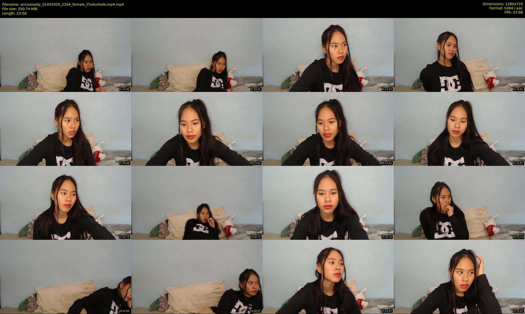 annaxnasty — 24 minute Chaturbate female cam show recording, 720p, May 1, 2020