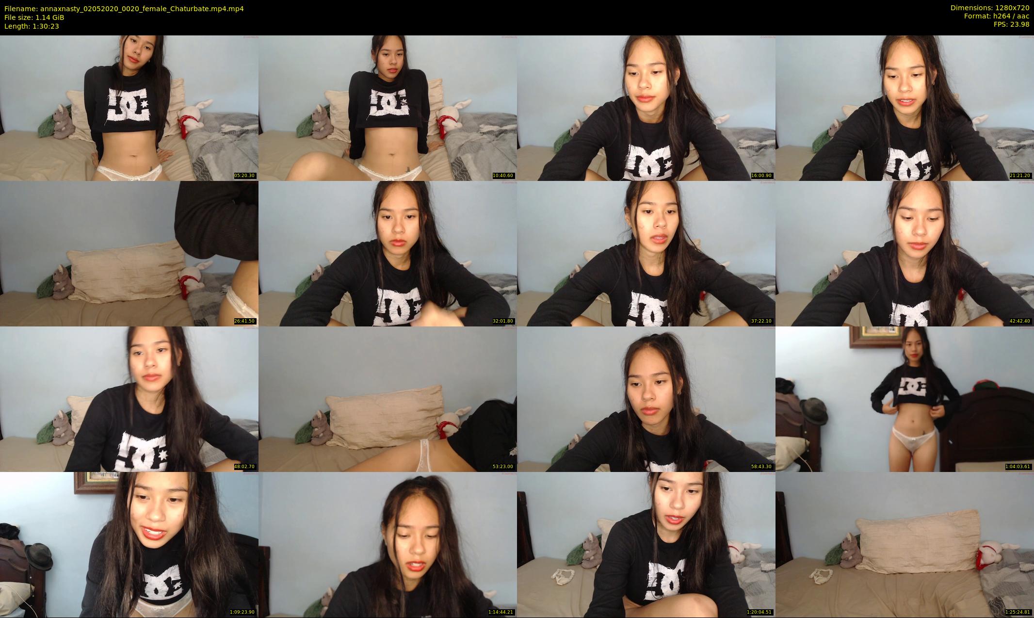 annaxnasty — 91 minute Chaturbate female cam show recording, 720p, May 2, 2020