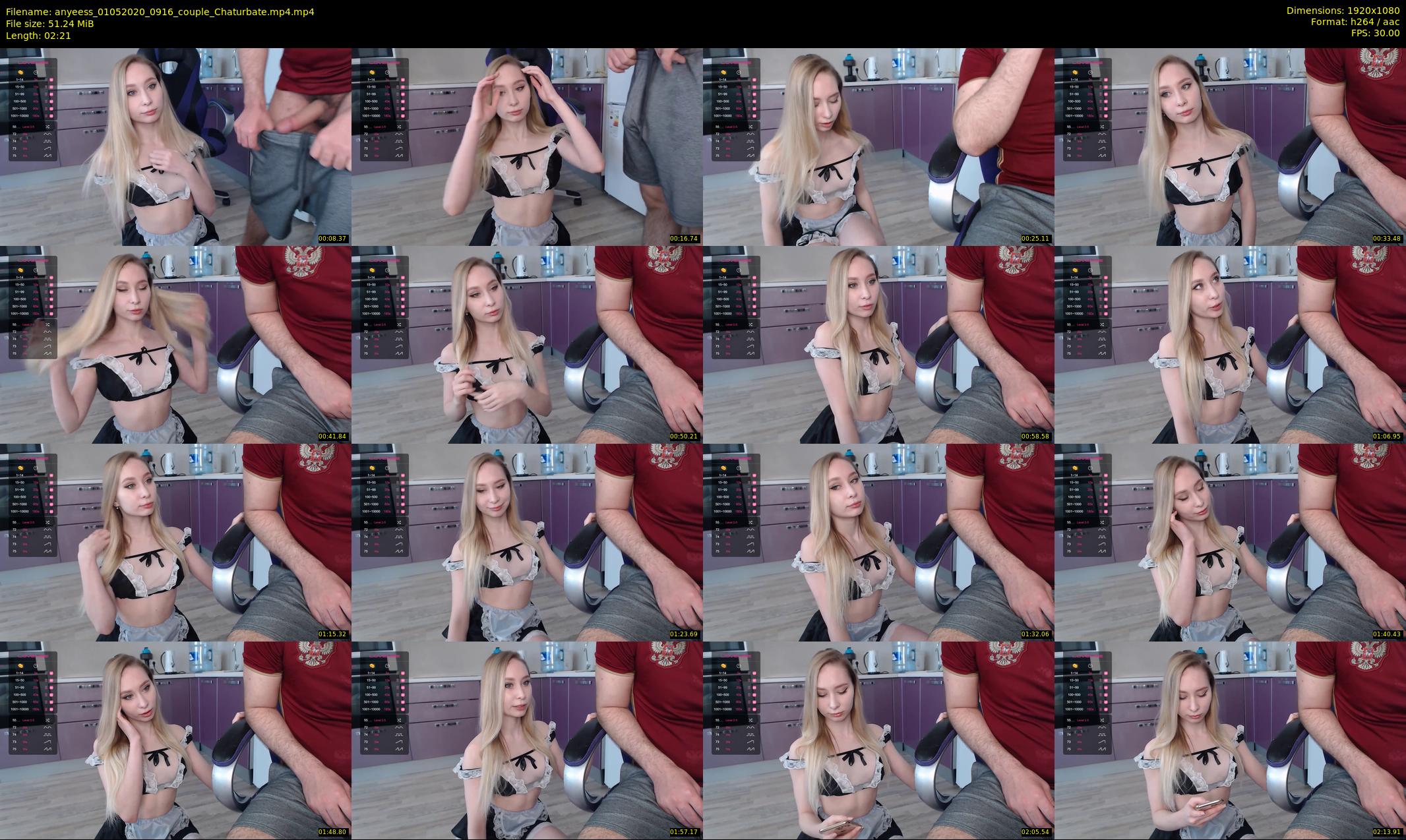 anyeess — 3 minute Chaturbate female cam show recording, 1080p, May 1, 2020