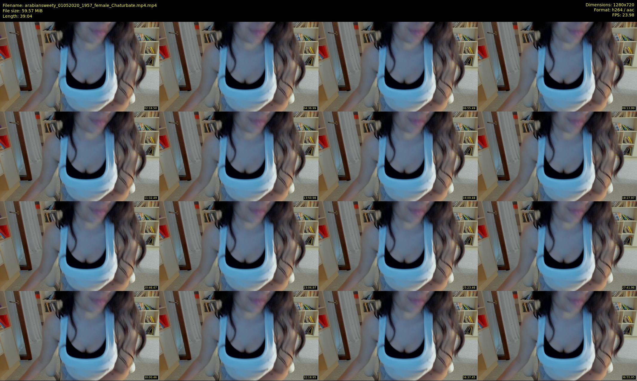 arabiansweety — 40 minute Chaturbate female cam show recording, 720p, May 1, 2020