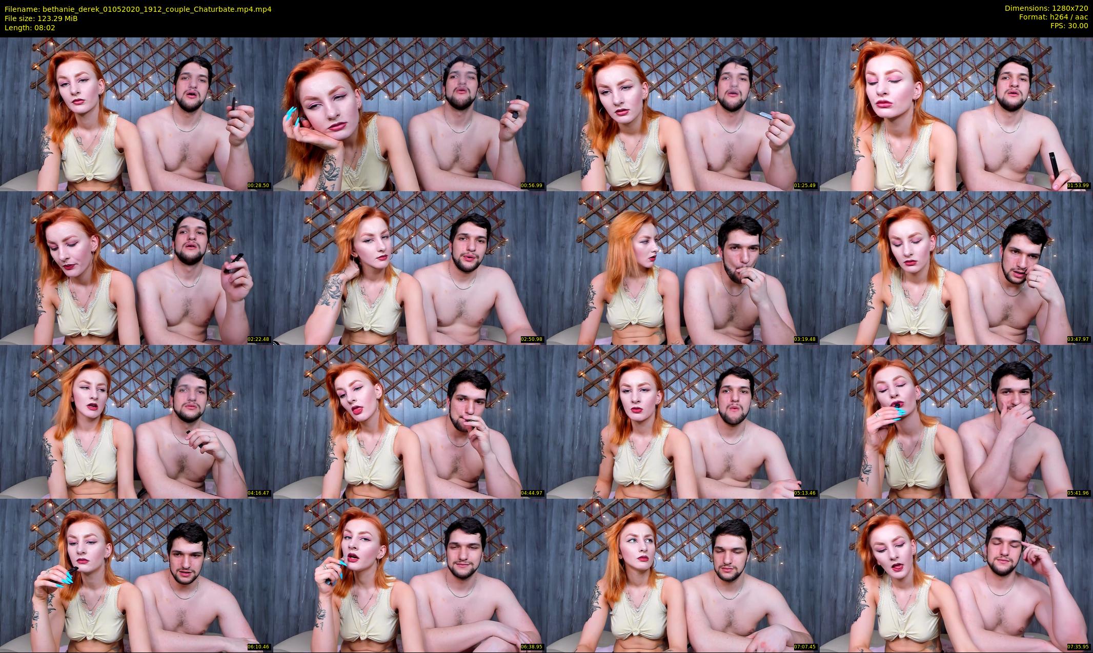 bethanie_derek — 9 minute Chaturbate couple cam show recording, 720p, May 1, 2020