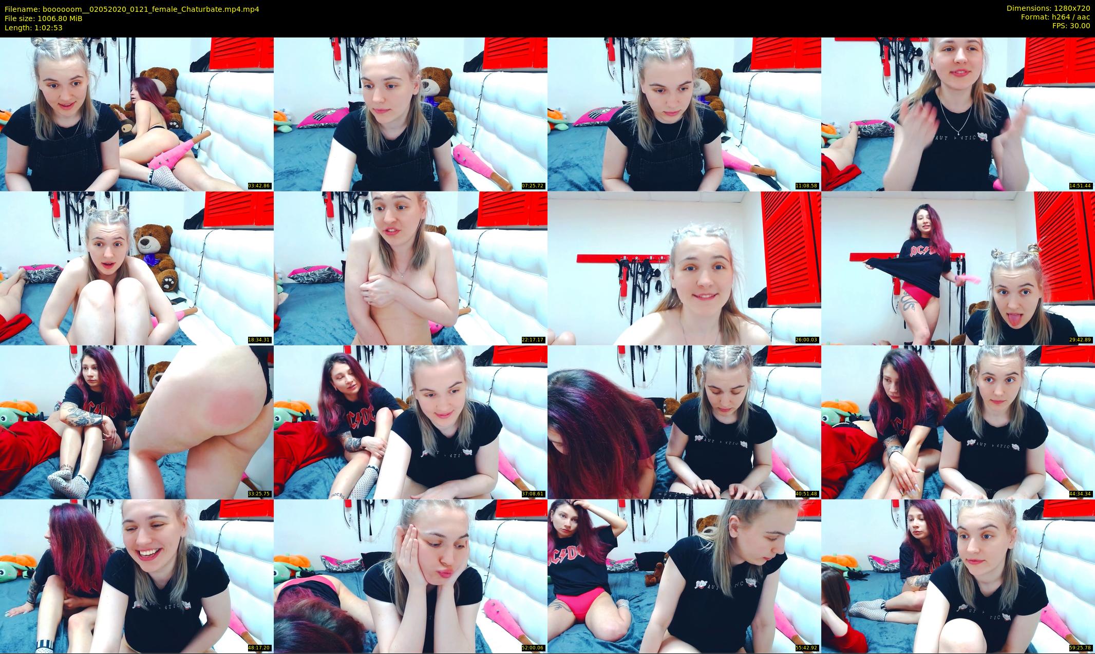 boooooom_ — 63 minute Chaturbate female cam show recording, 720p, May 2, 2020