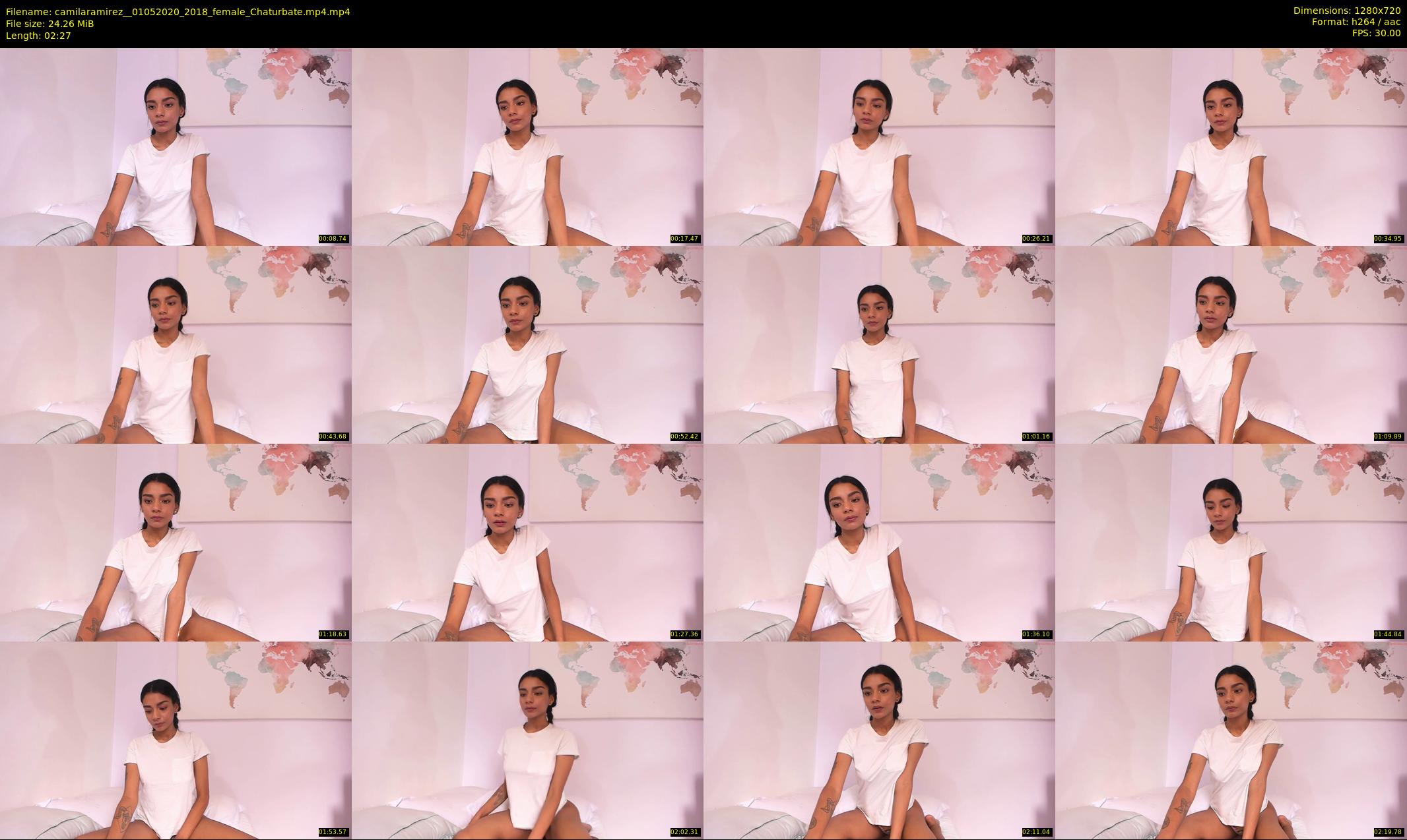 camilaramirez_ — 3 minute Chaturbate female cam show recording, 720p, May 1, 2020
