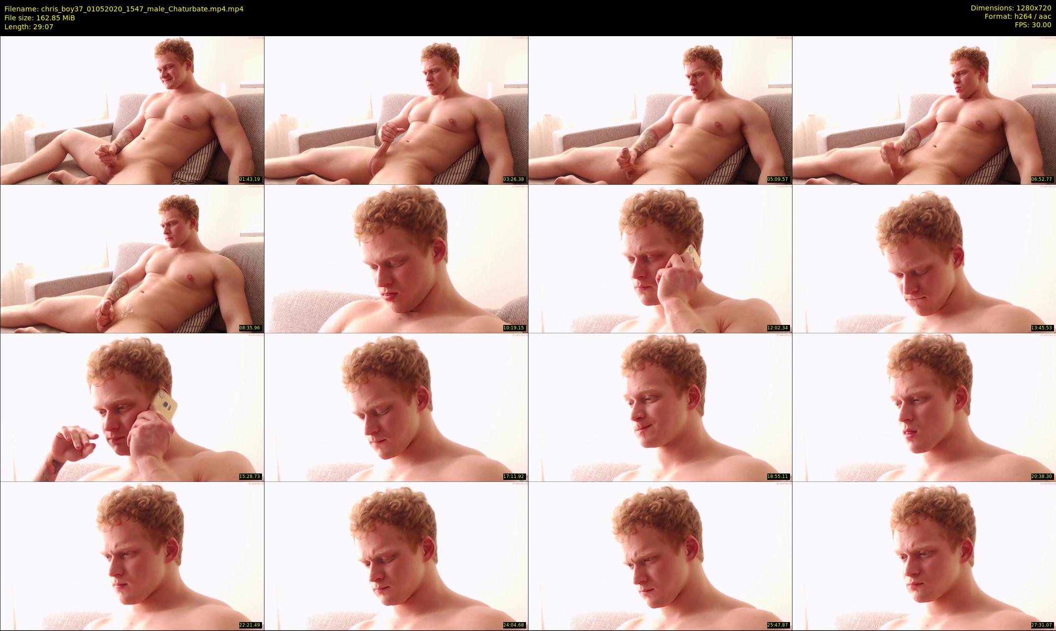 chris_boy37 — 30 minute Chaturbate male cam show recording, 720p, May 1, 2020