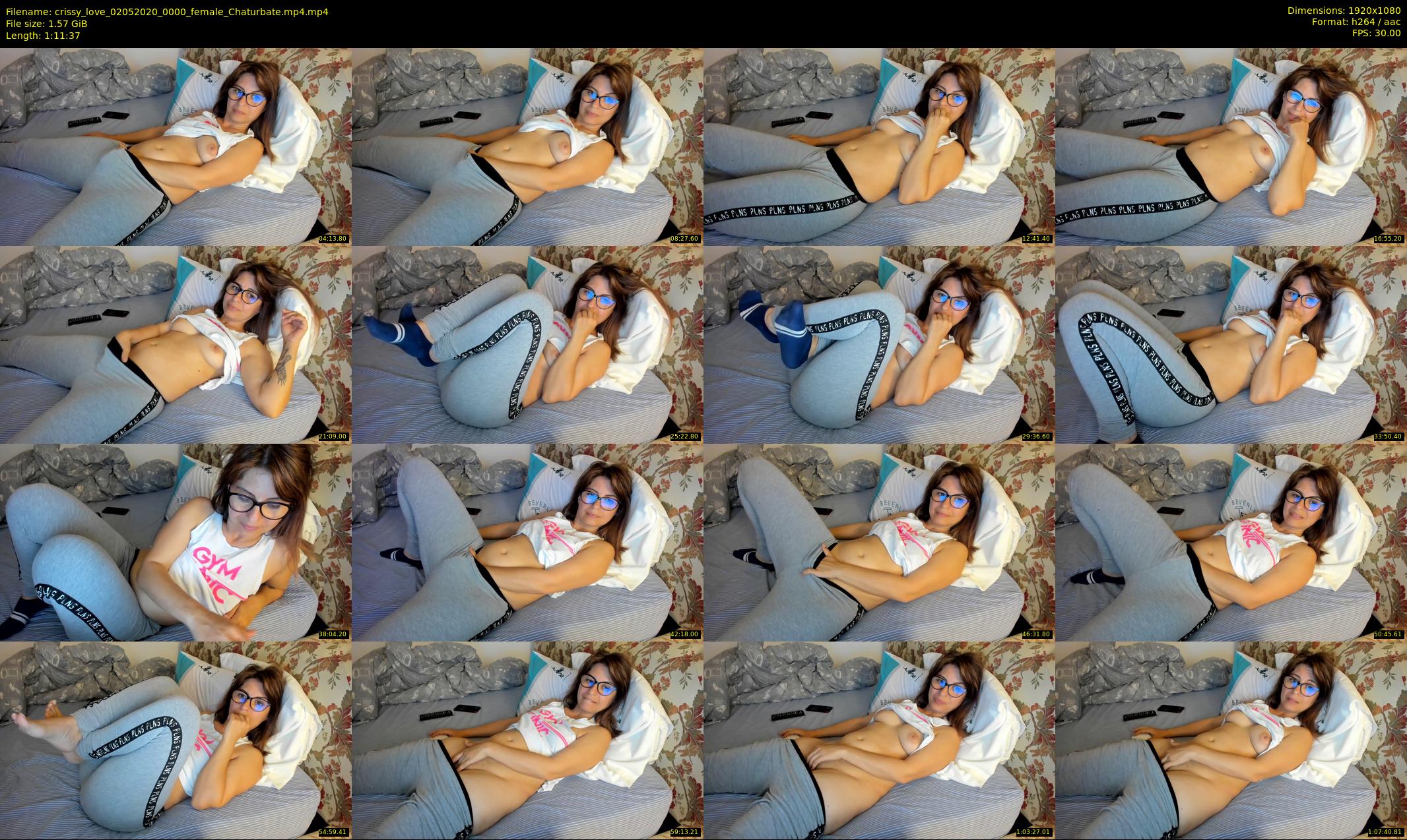 crissy_love — 72 minute Chaturbate female cam show recording, 1080p, May 2, 2020