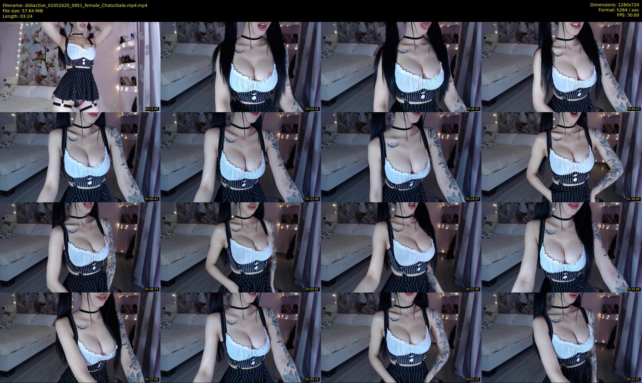 didiactive — 4 minute Chaturbate female cam show recording, 720p, May 1, 2020