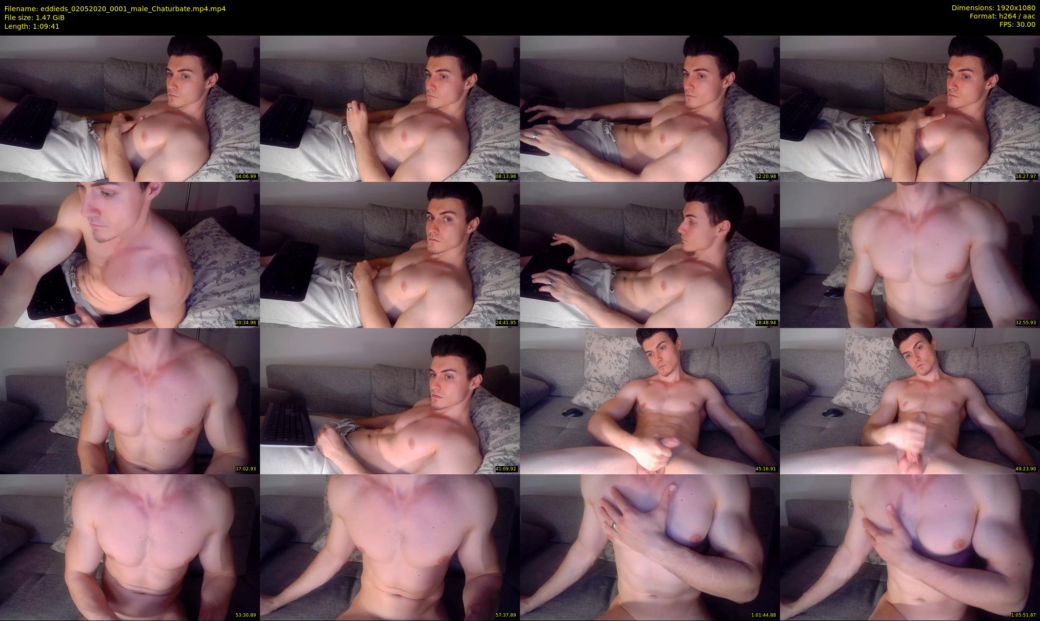 eddieds — 70 minute Chaturbate male cam show recording, 1080p, May 2, 2020