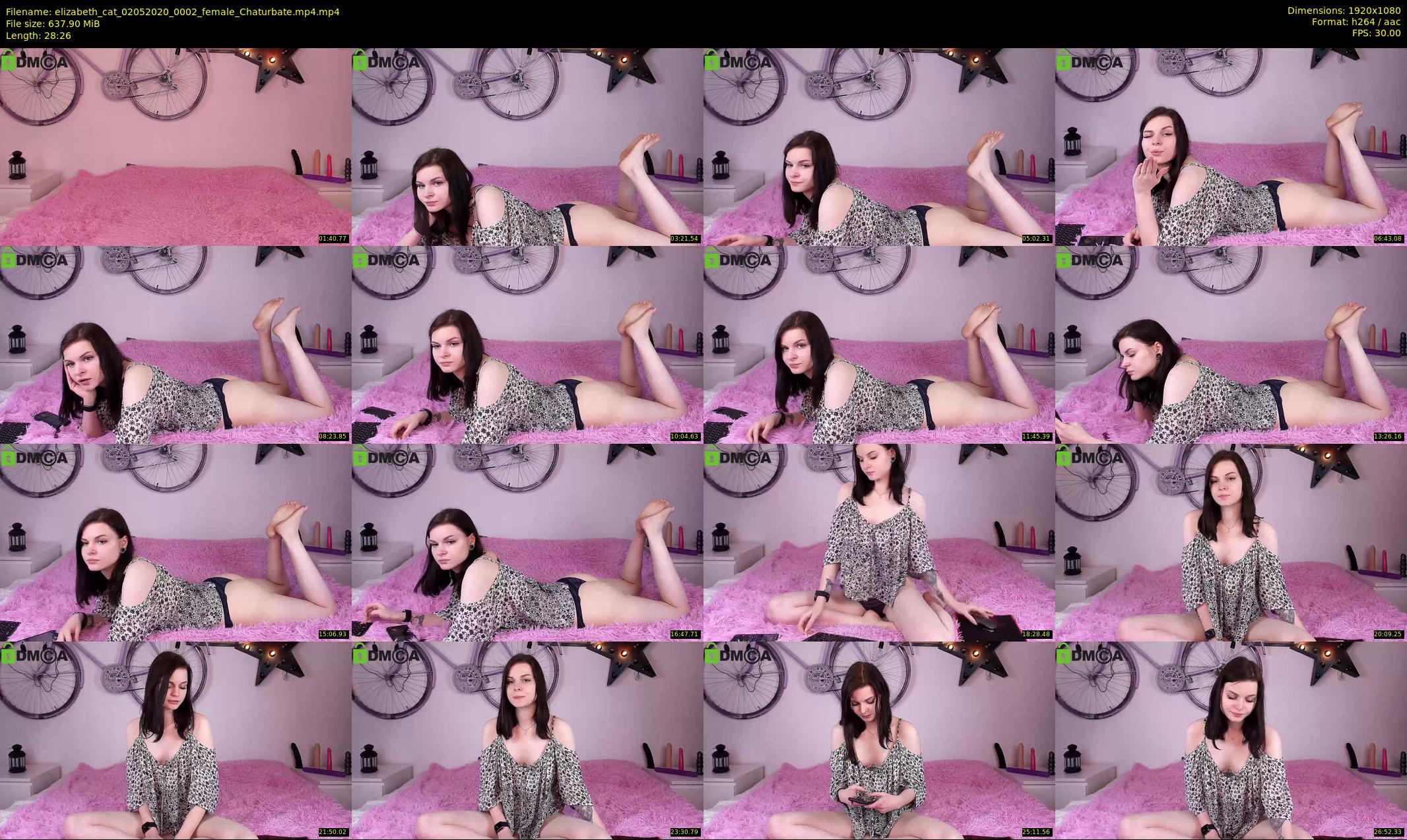 elizabeth_cat — 29 minute Chaturbate female cam show recording, 1080p, May 2, 2020