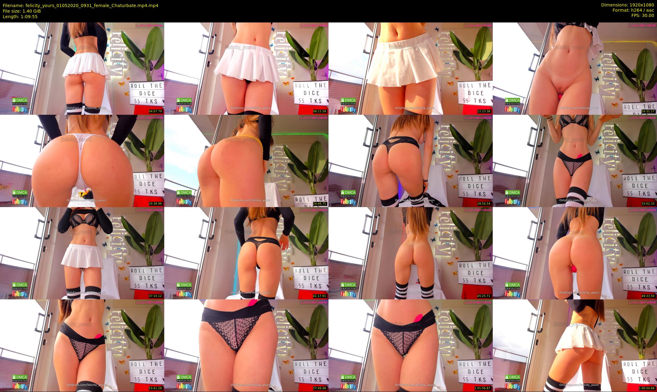 felicity_yours — 70 minute Chaturbate female cam show recording, 1080p, May 1, 2020